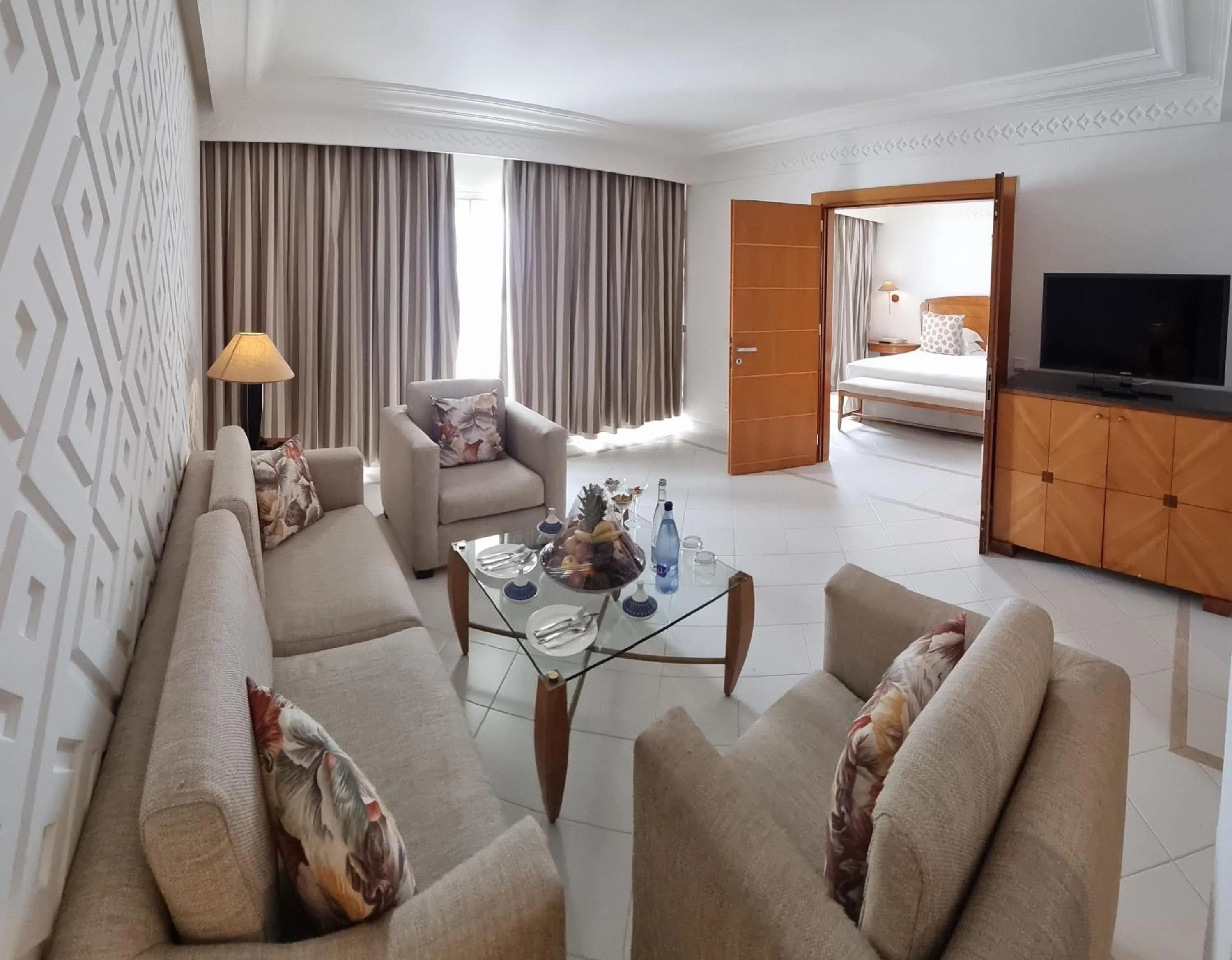 Bed in Marina Smir Hotel & Spa