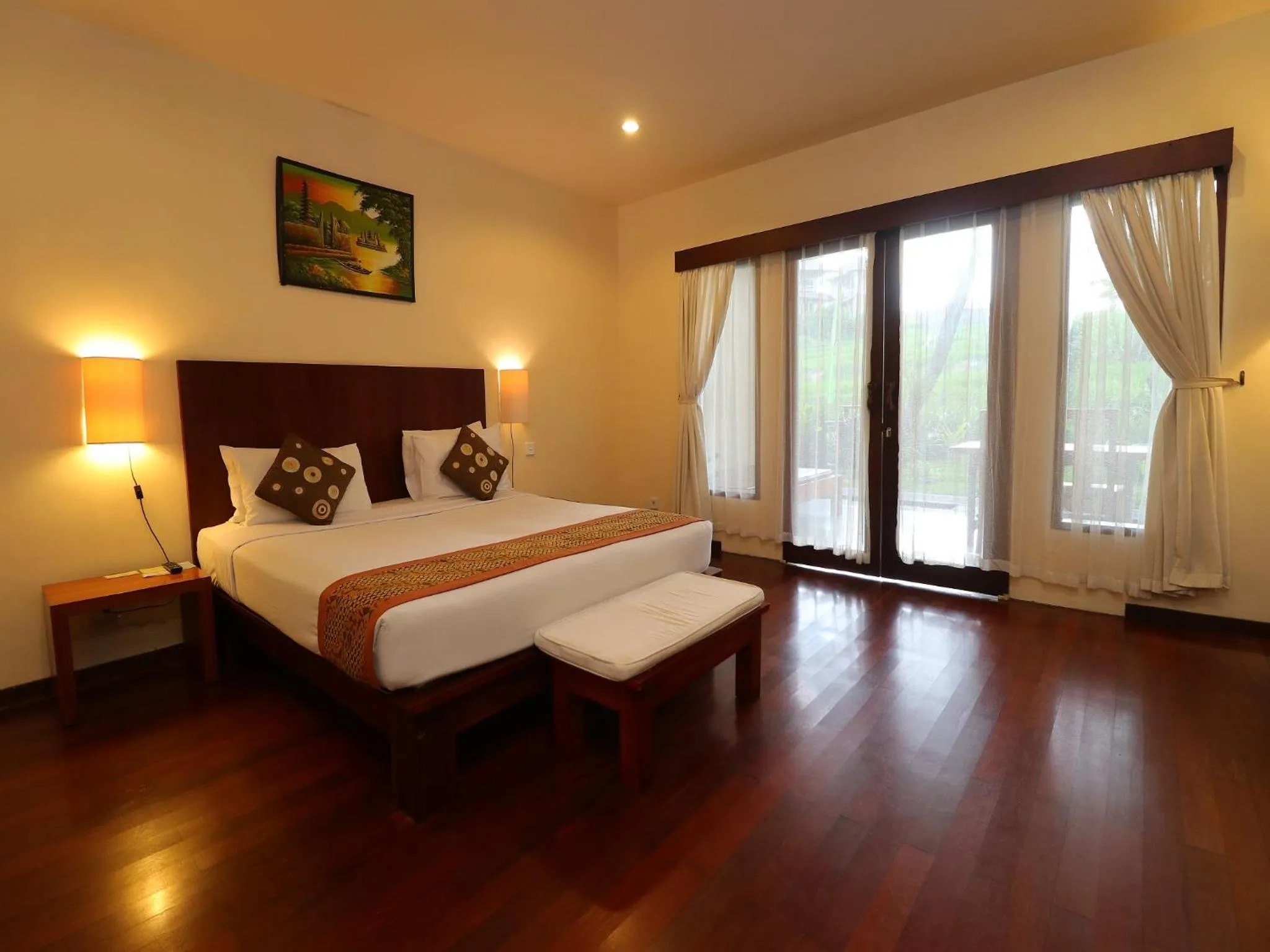 Bed in Biyukukung Suite & Spa