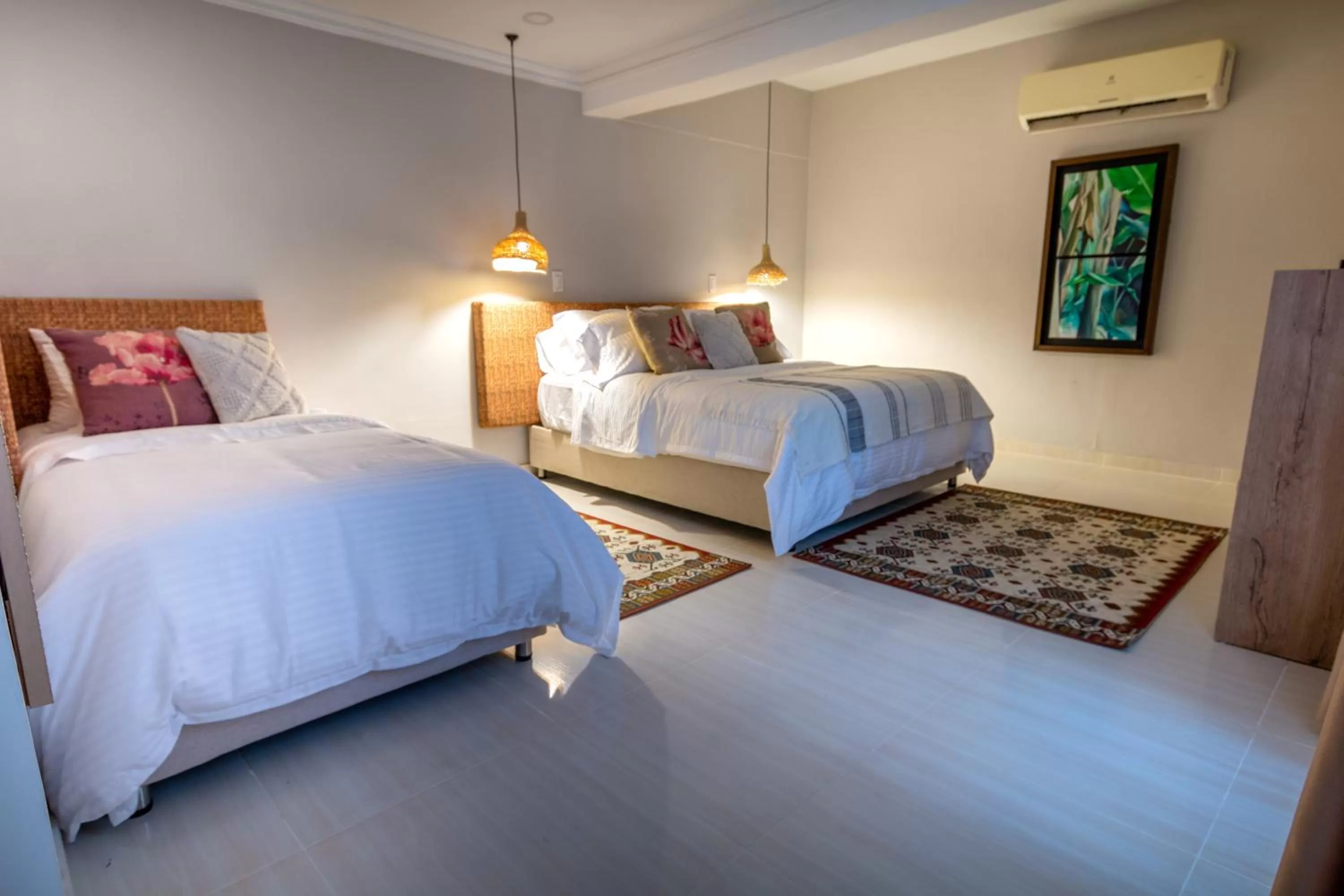 Bed in Hotel Boutique CASA CHUNUU Santa Marta