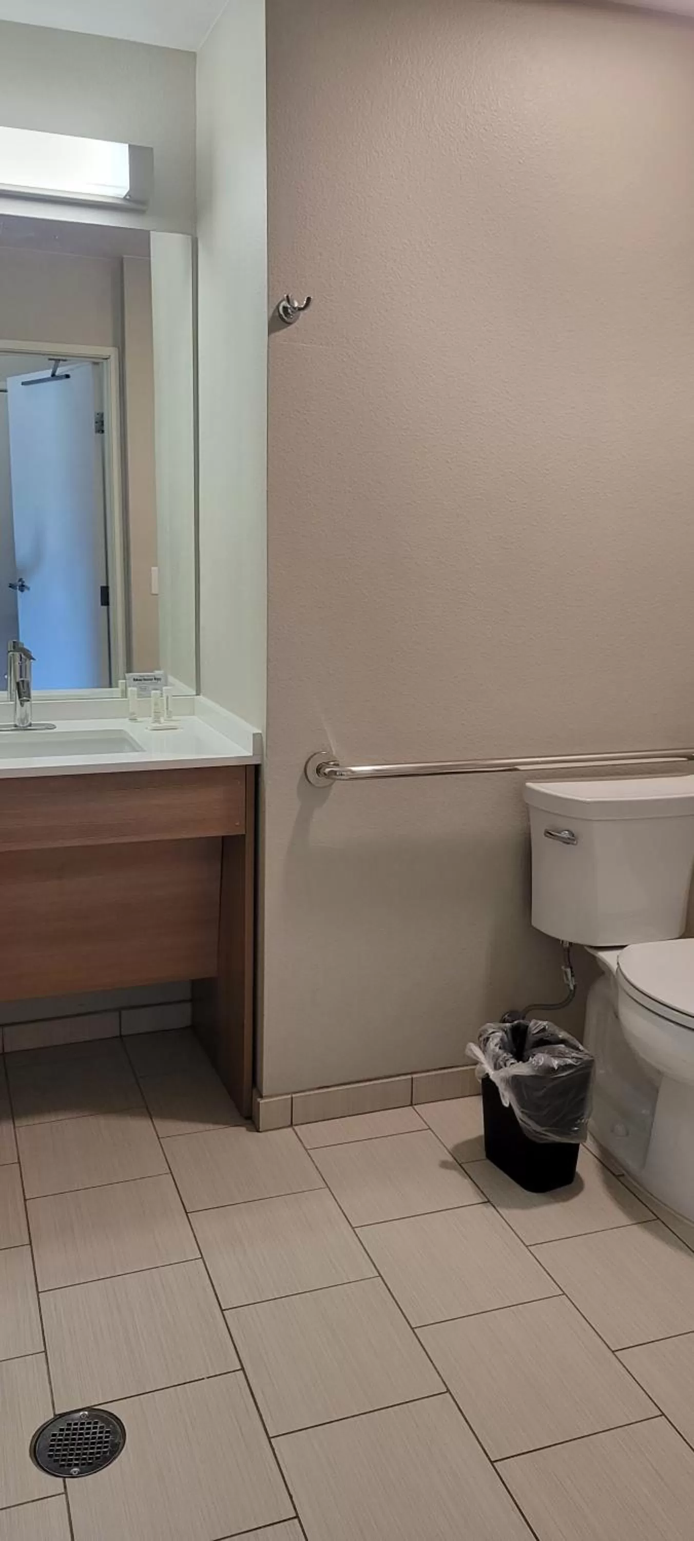 Toilet in Microtel Inn & Suites by Wyndham Fountain Fort Carson