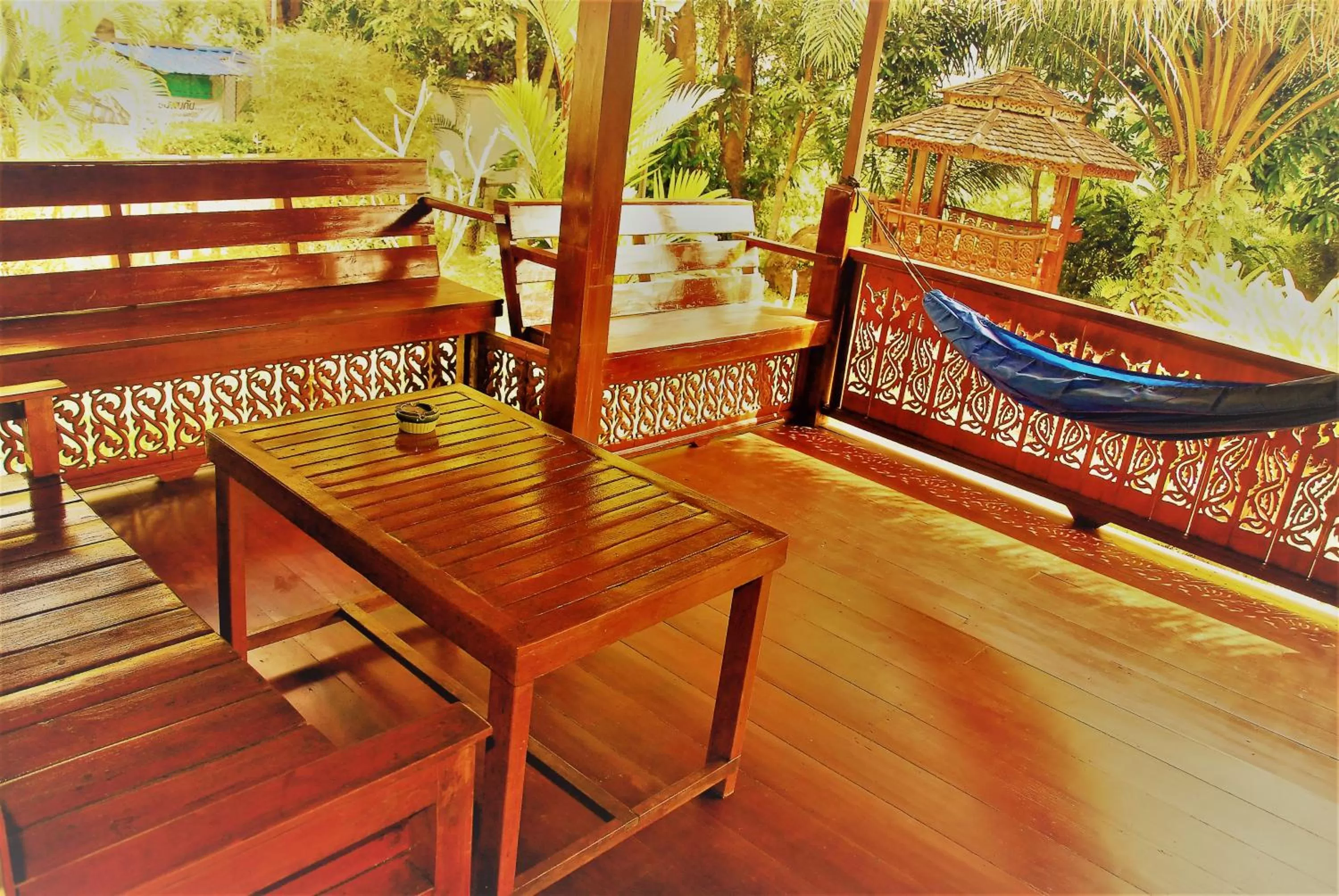 Balcony/Terrace in Cozy Garden Resort