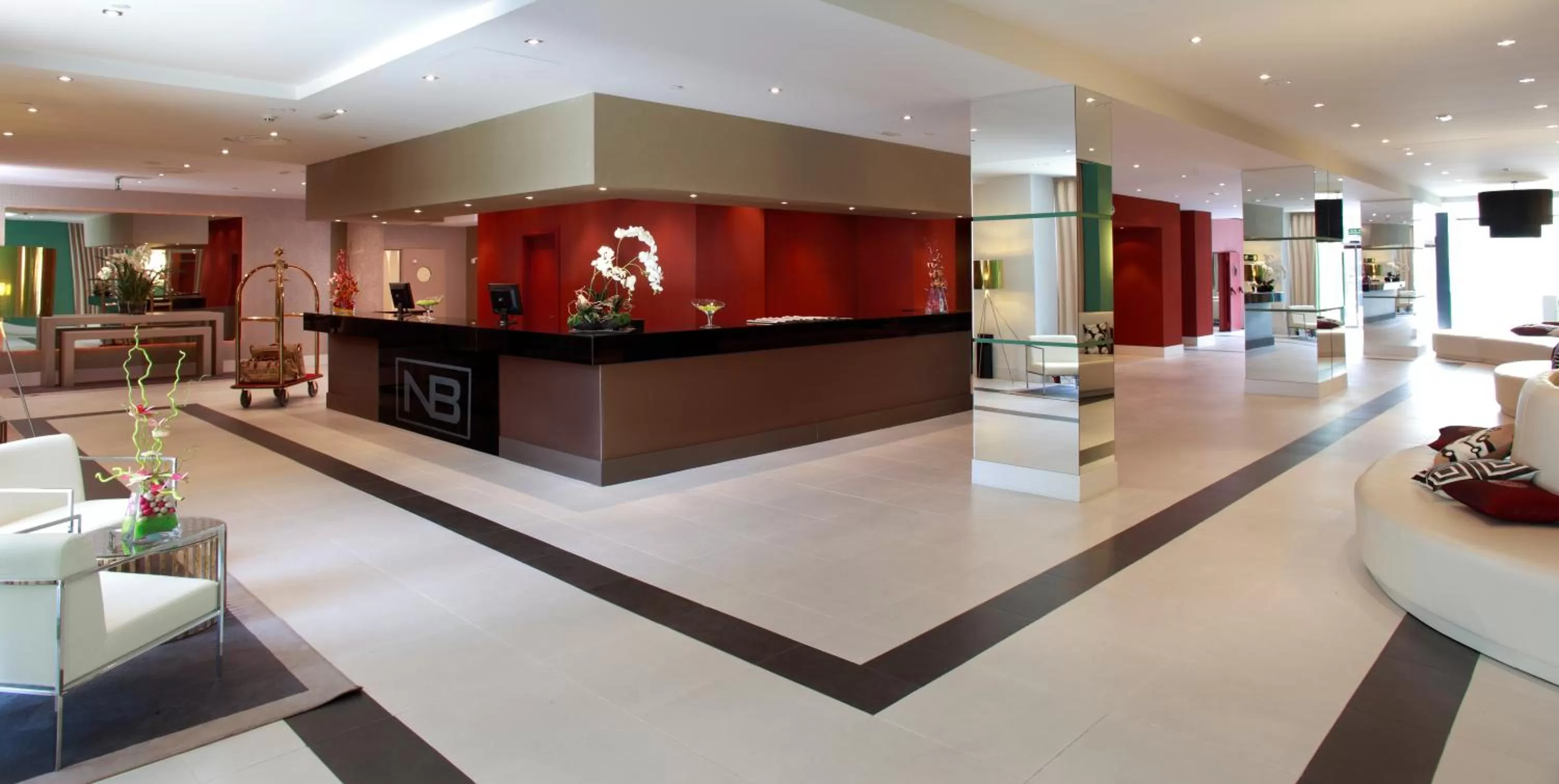 Lobby or reception in Hotel Nuevo Boston