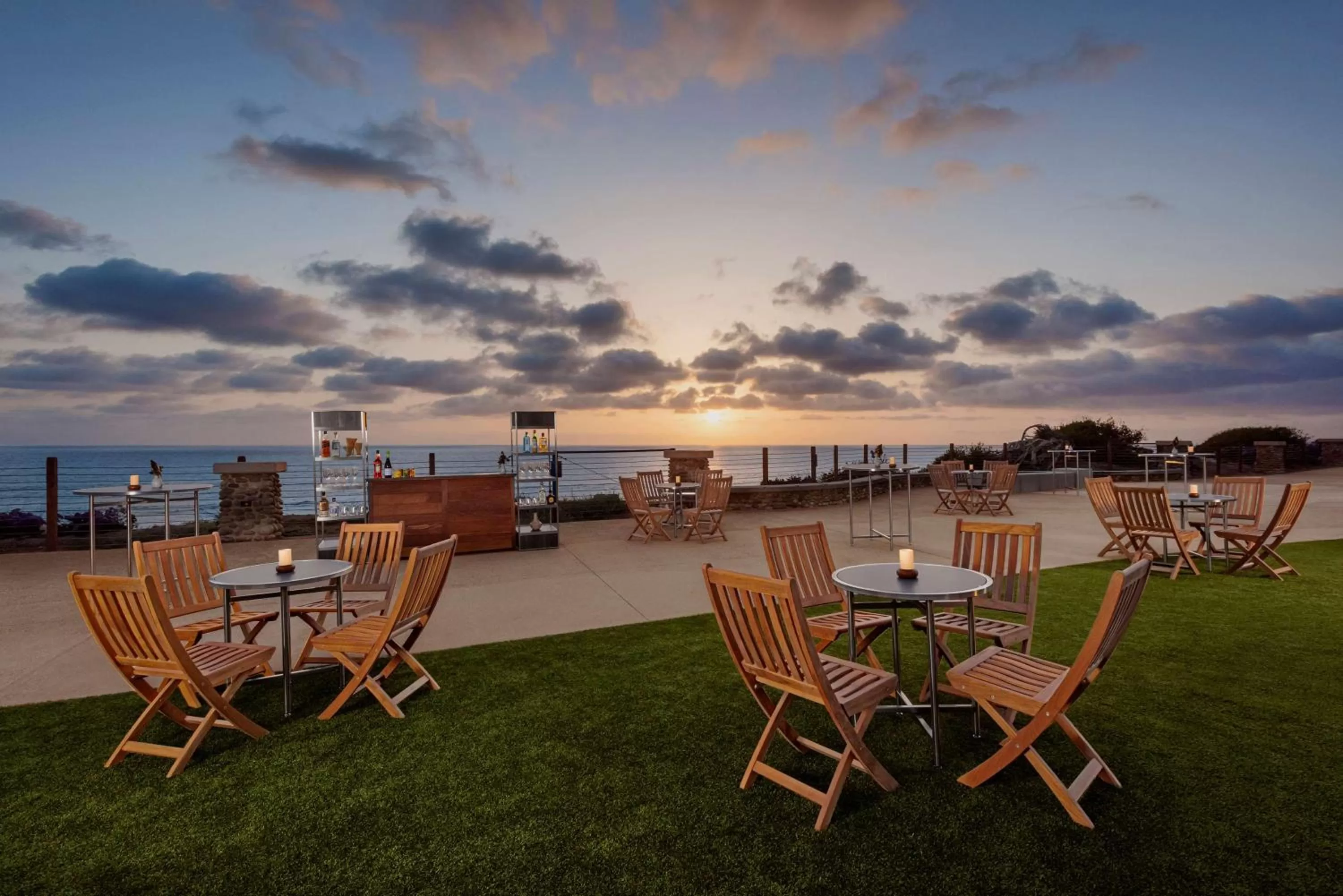 Patio in Alila Marea Beach Resort Encinitas, a Hyatt Resort