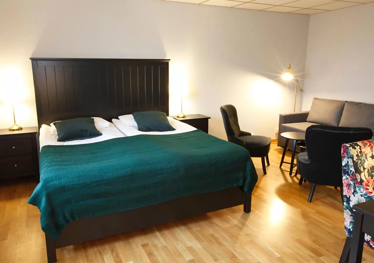 Bedroom, Bed in Rasta Hallandsåsen