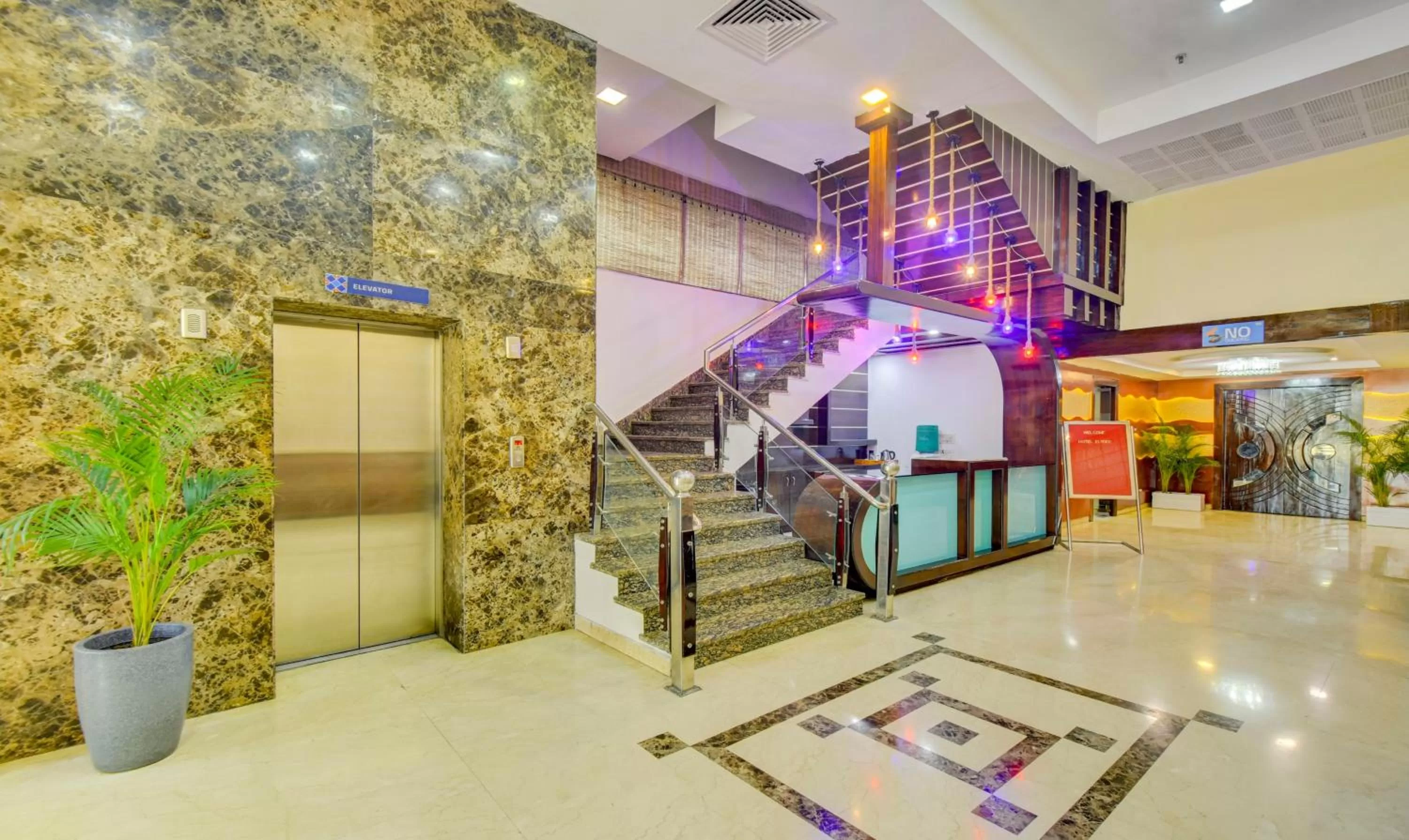 elevator in Treebo Elysee, Patel Nagar