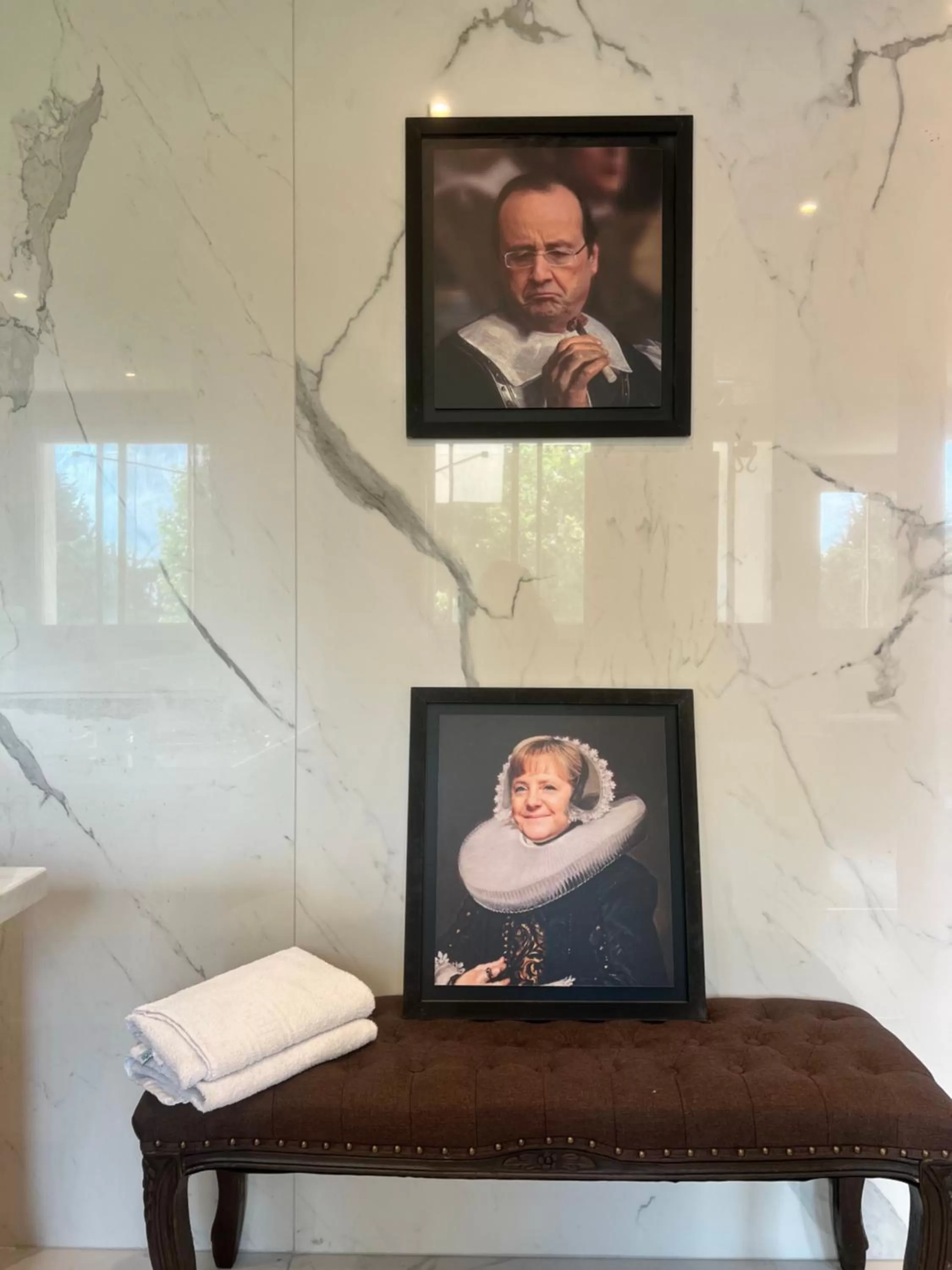 Decorative detail, TV/Entertainment Center in Villa Pauline