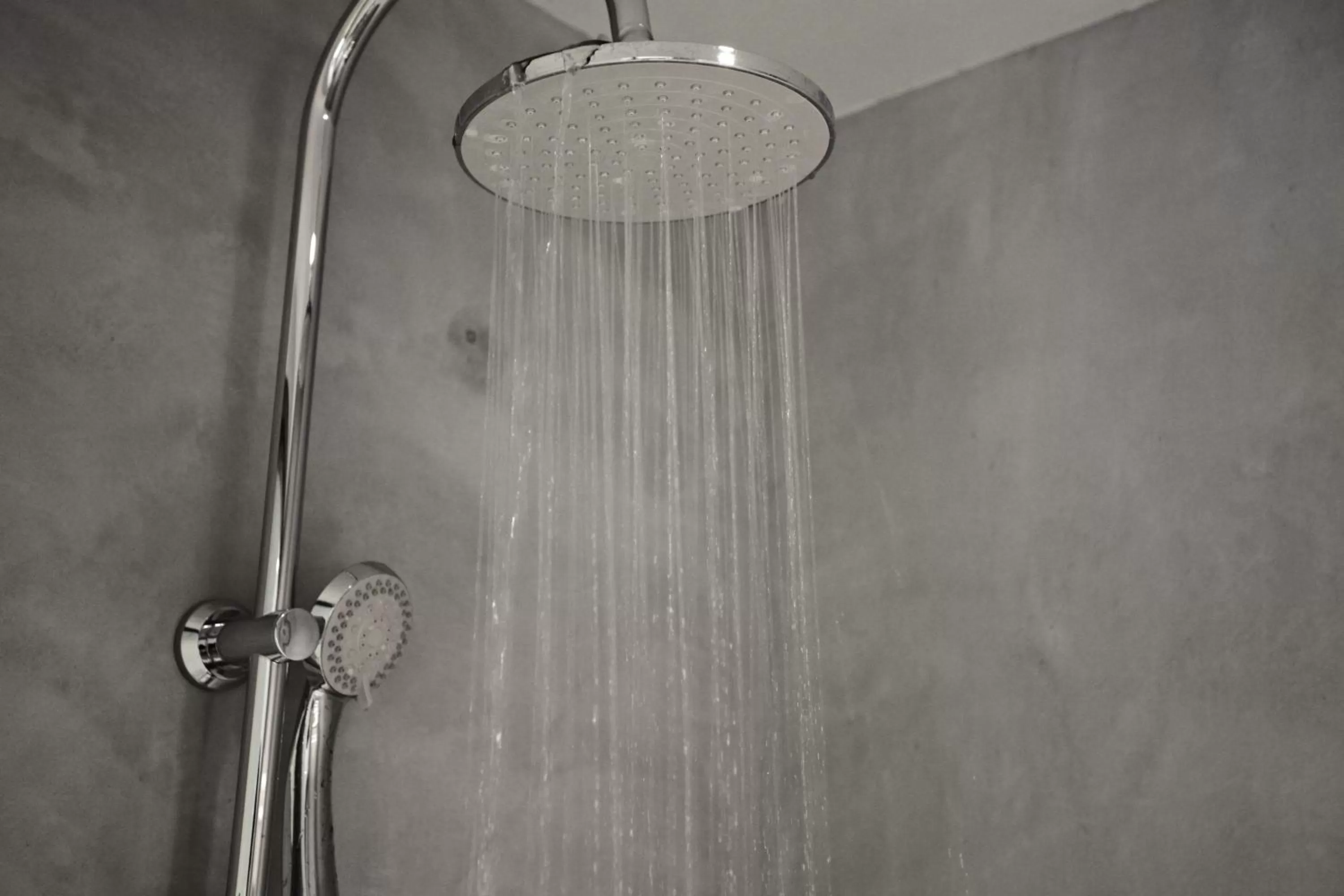 Shower in Ca's Papà