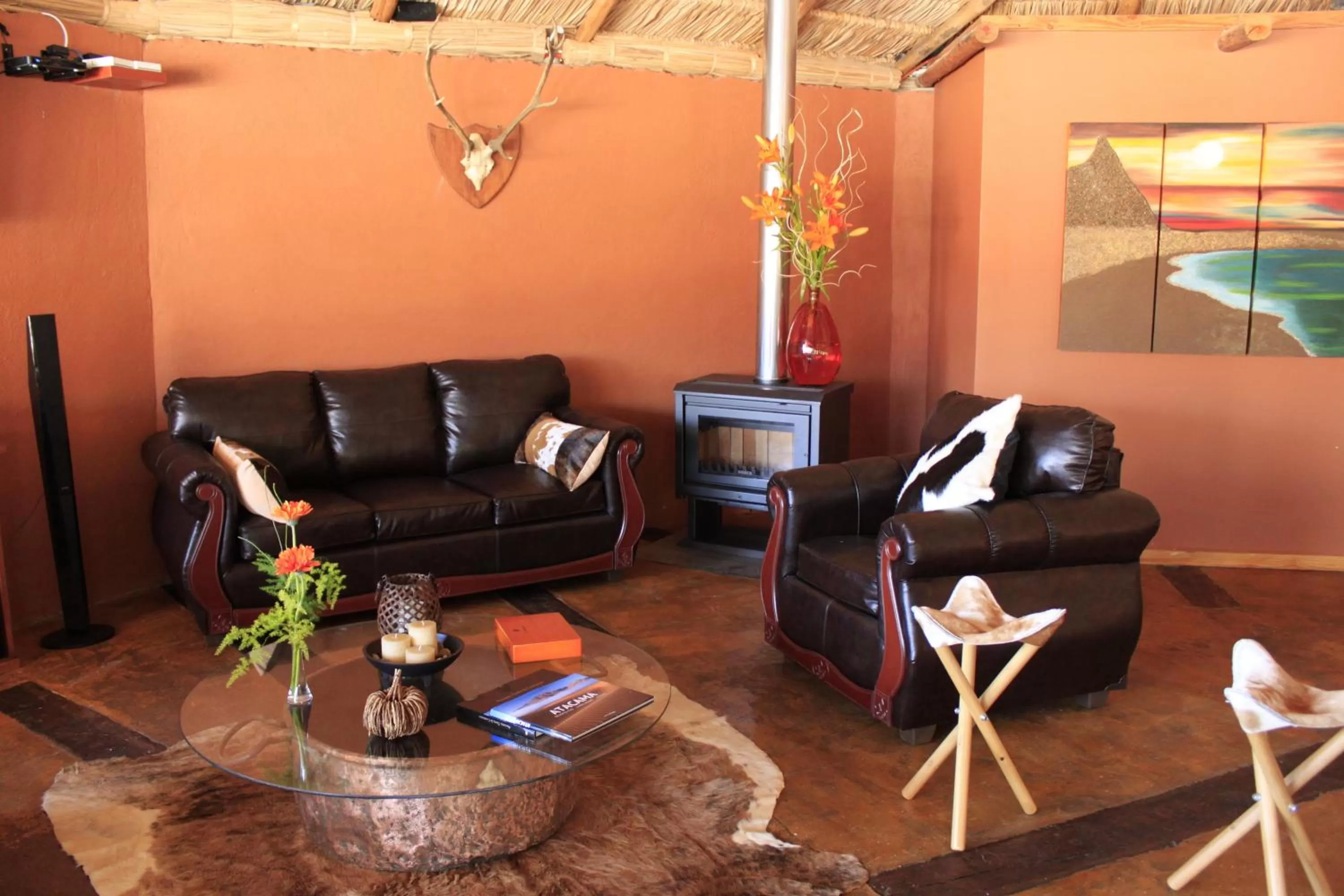 Communal lounge/ TV room, Seating Area in Hotel El Bramador