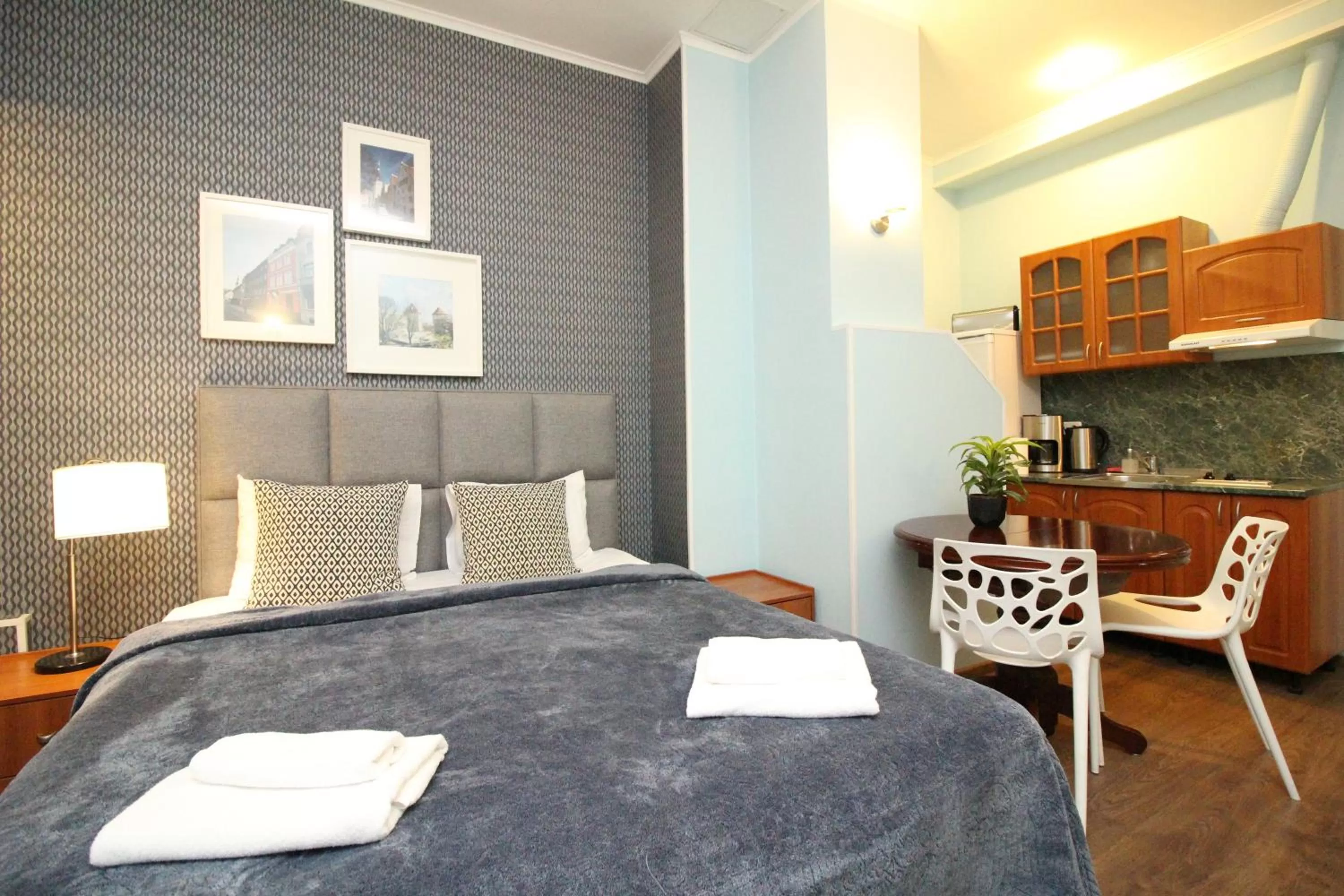 Bedroom, Bed in Tallinn City Apartments Residence