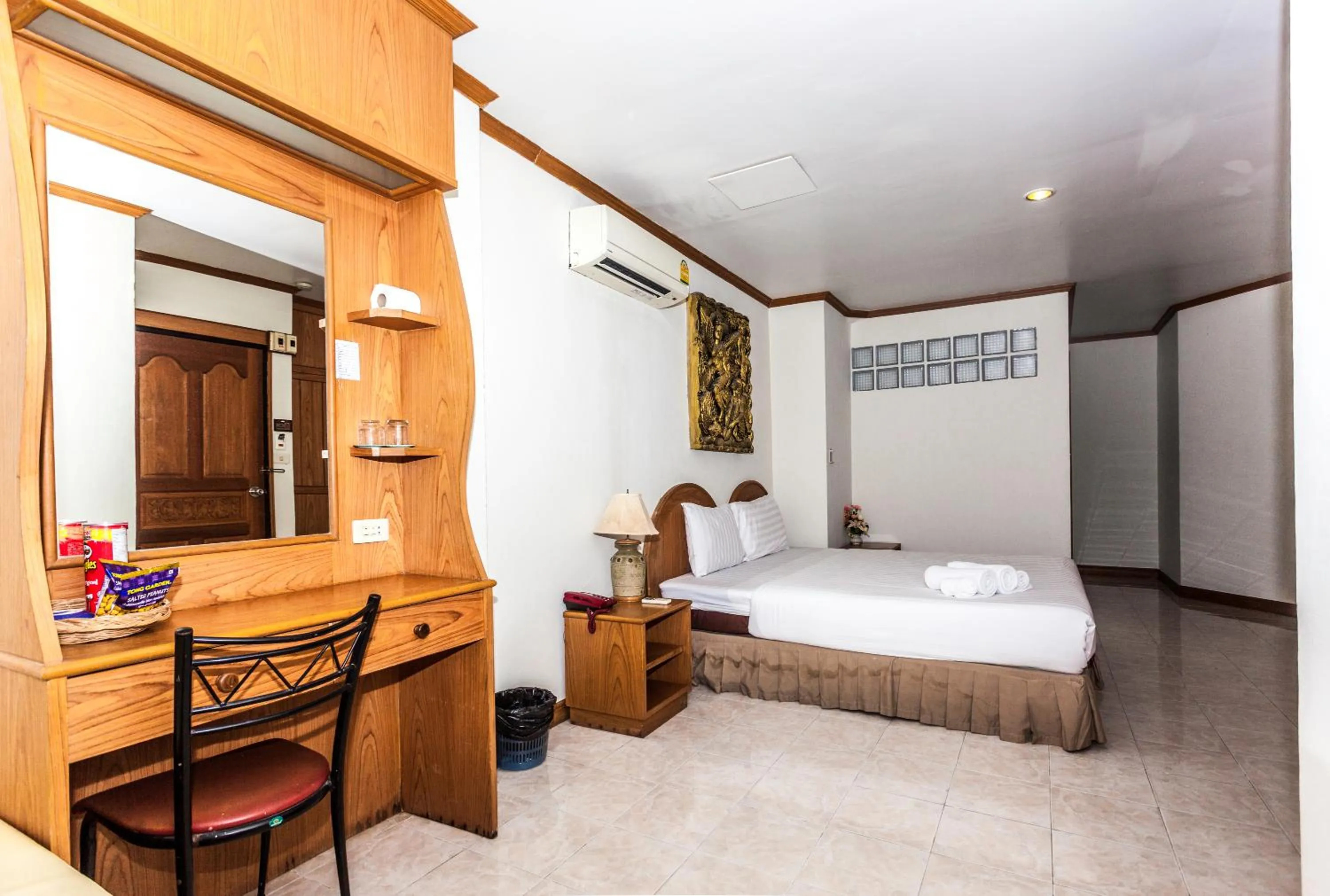 Bed in Andaman Sea Patong