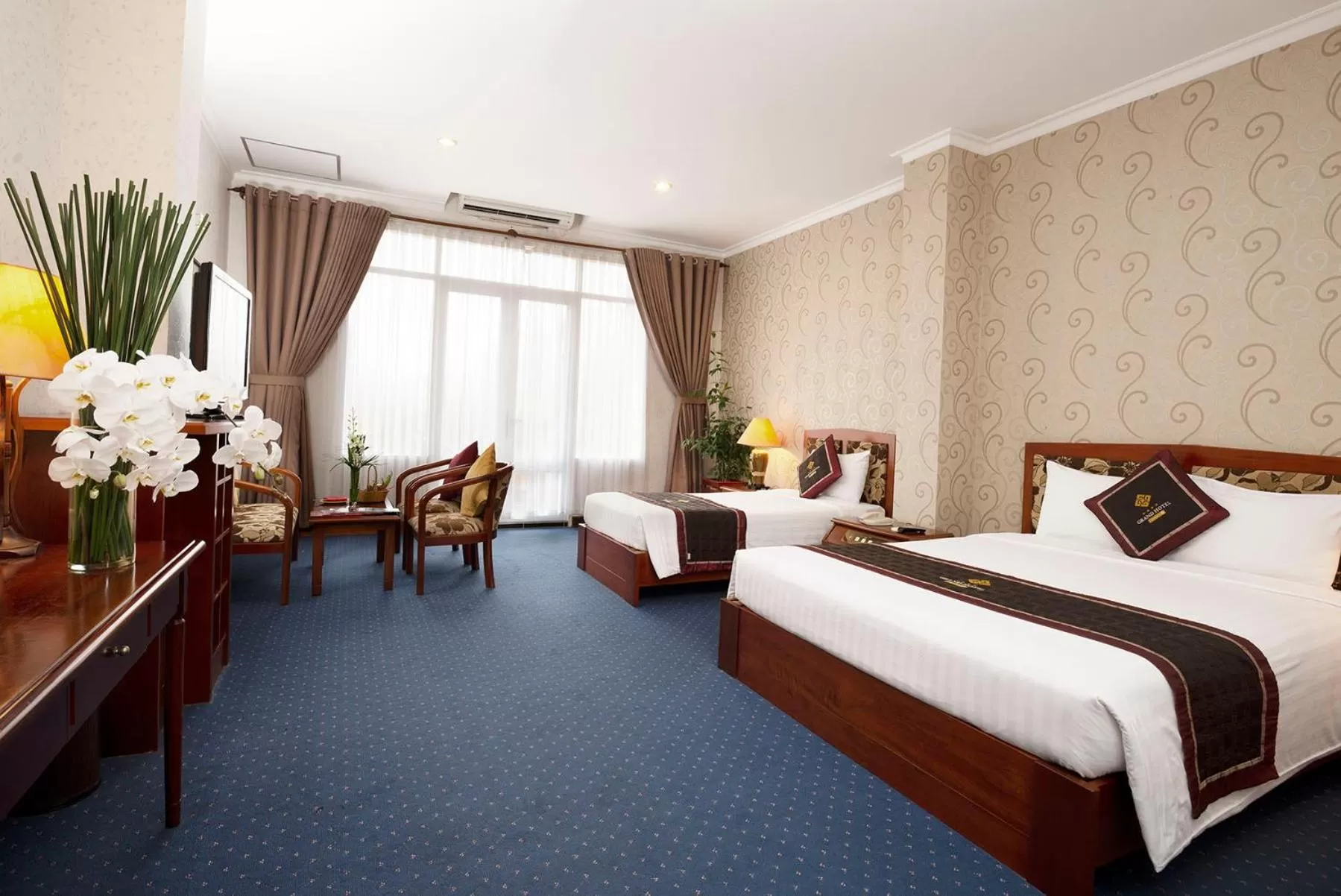 Photo of the whole room, Bed in Grand Hotel Vung Tau