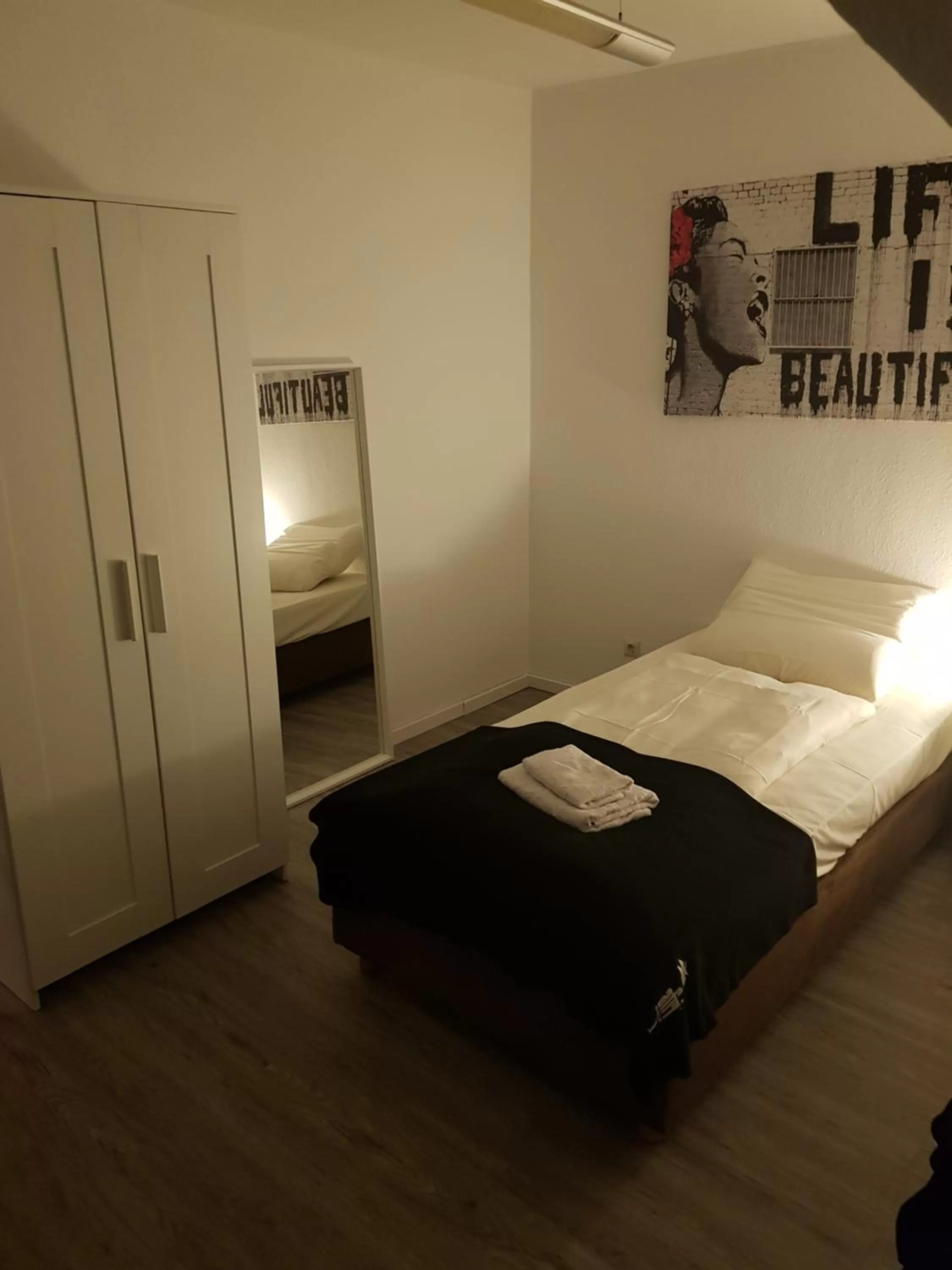 Bed in zeitlos Hotel und Restaurant am Fuchsbach