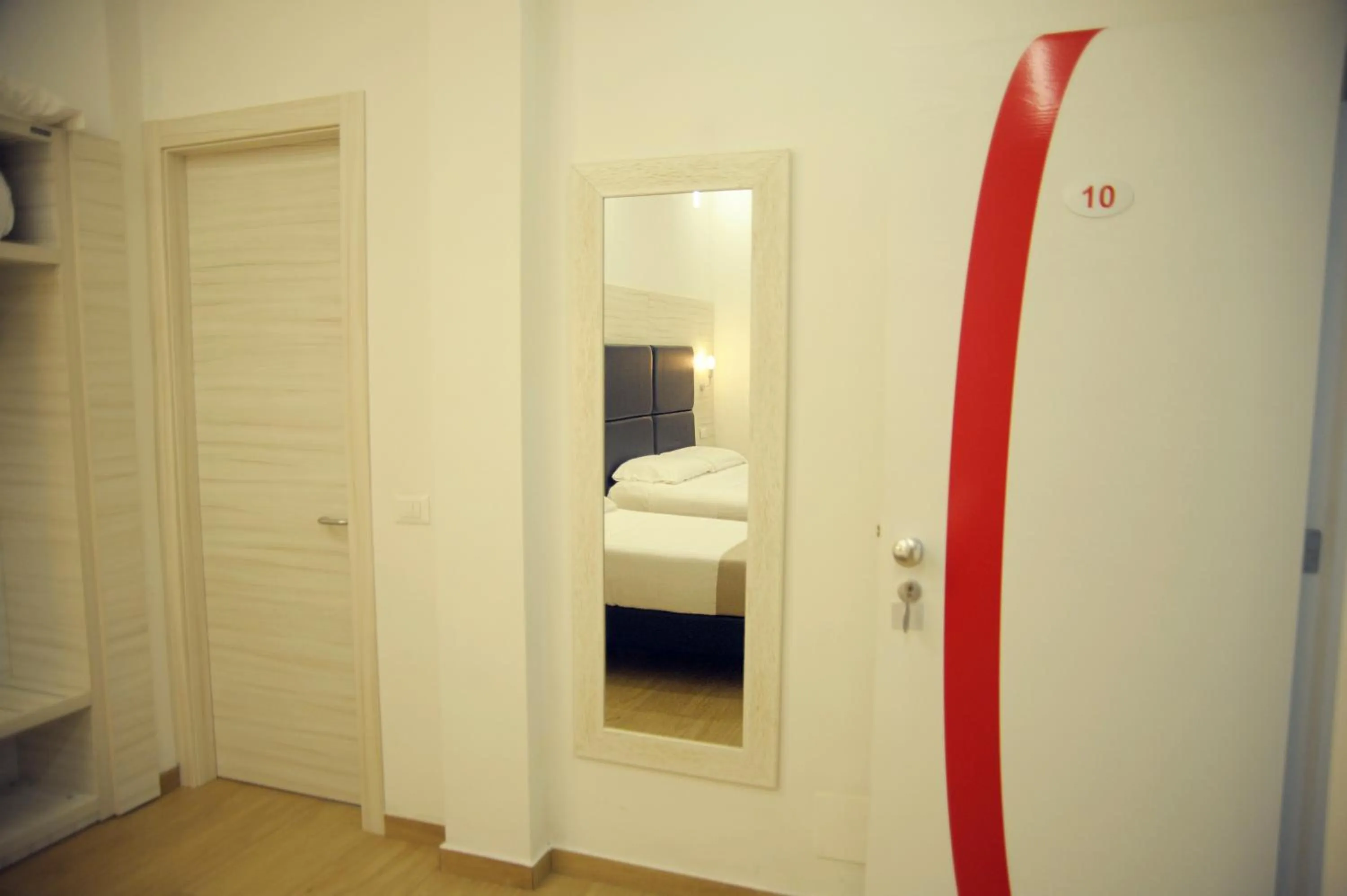 Bed in Hotel Fioralba