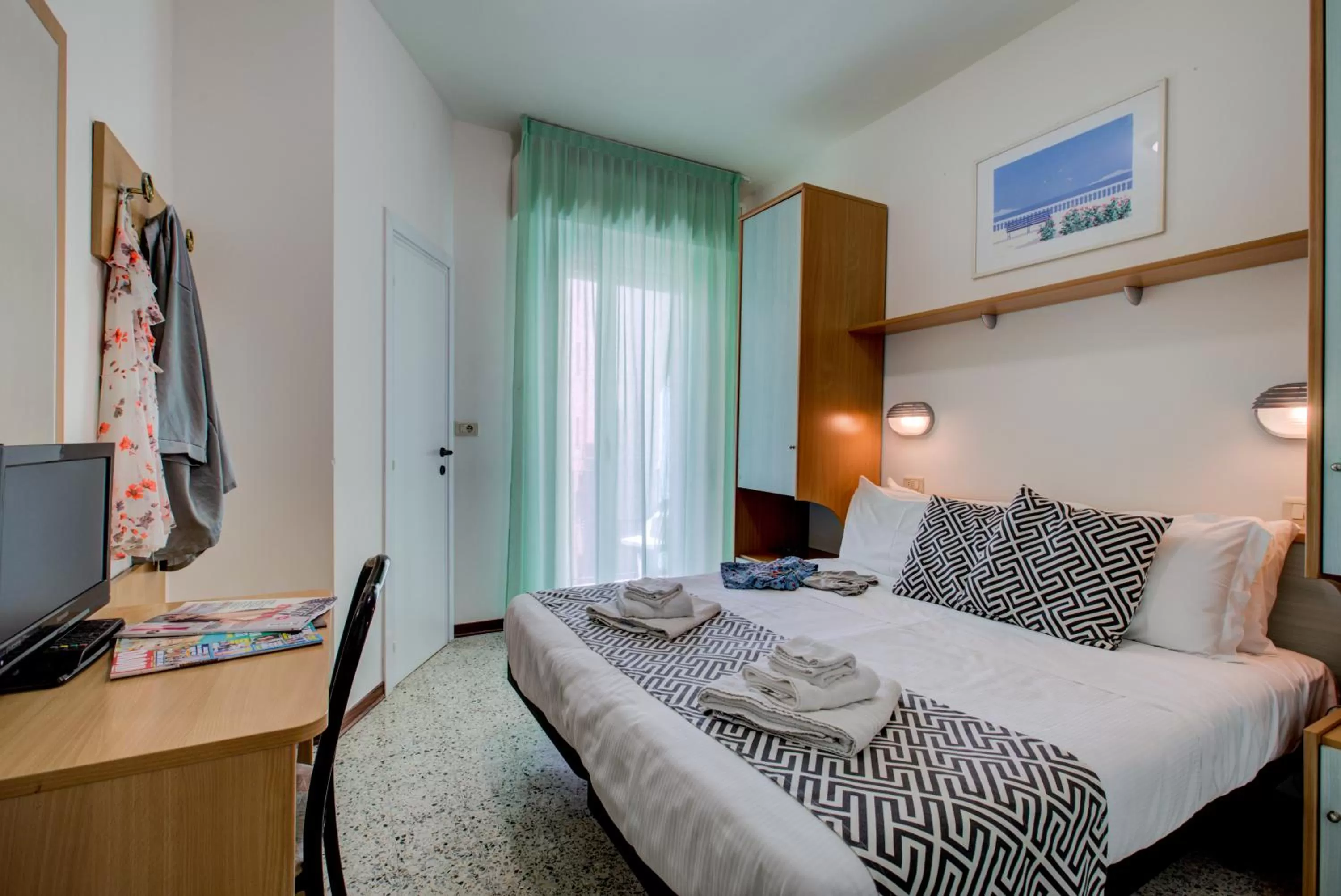 Bed in Hotel Christian Ideale Per Famiglie