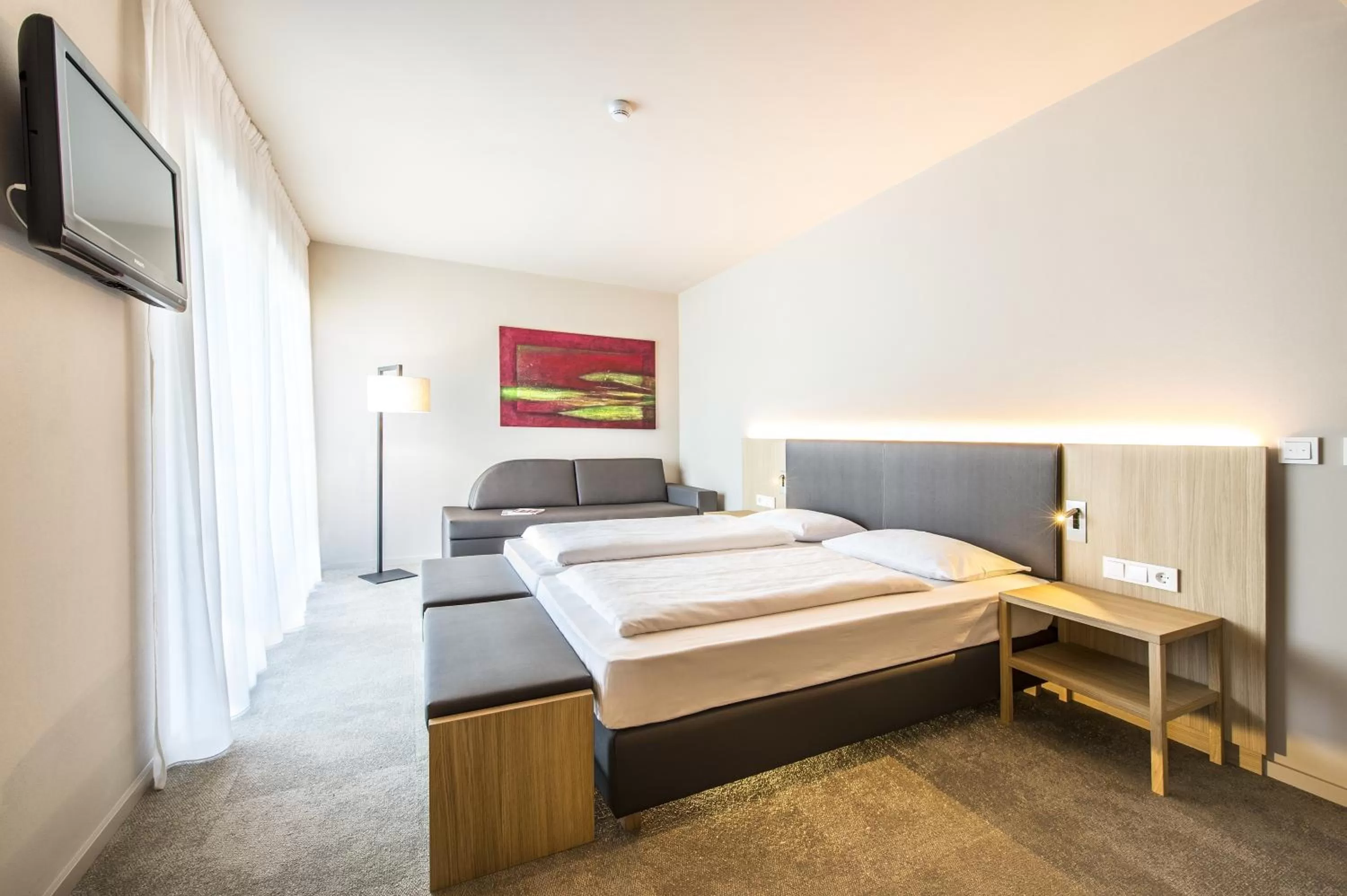 Double Room with Garden View in Hotel CampingPark Steiner