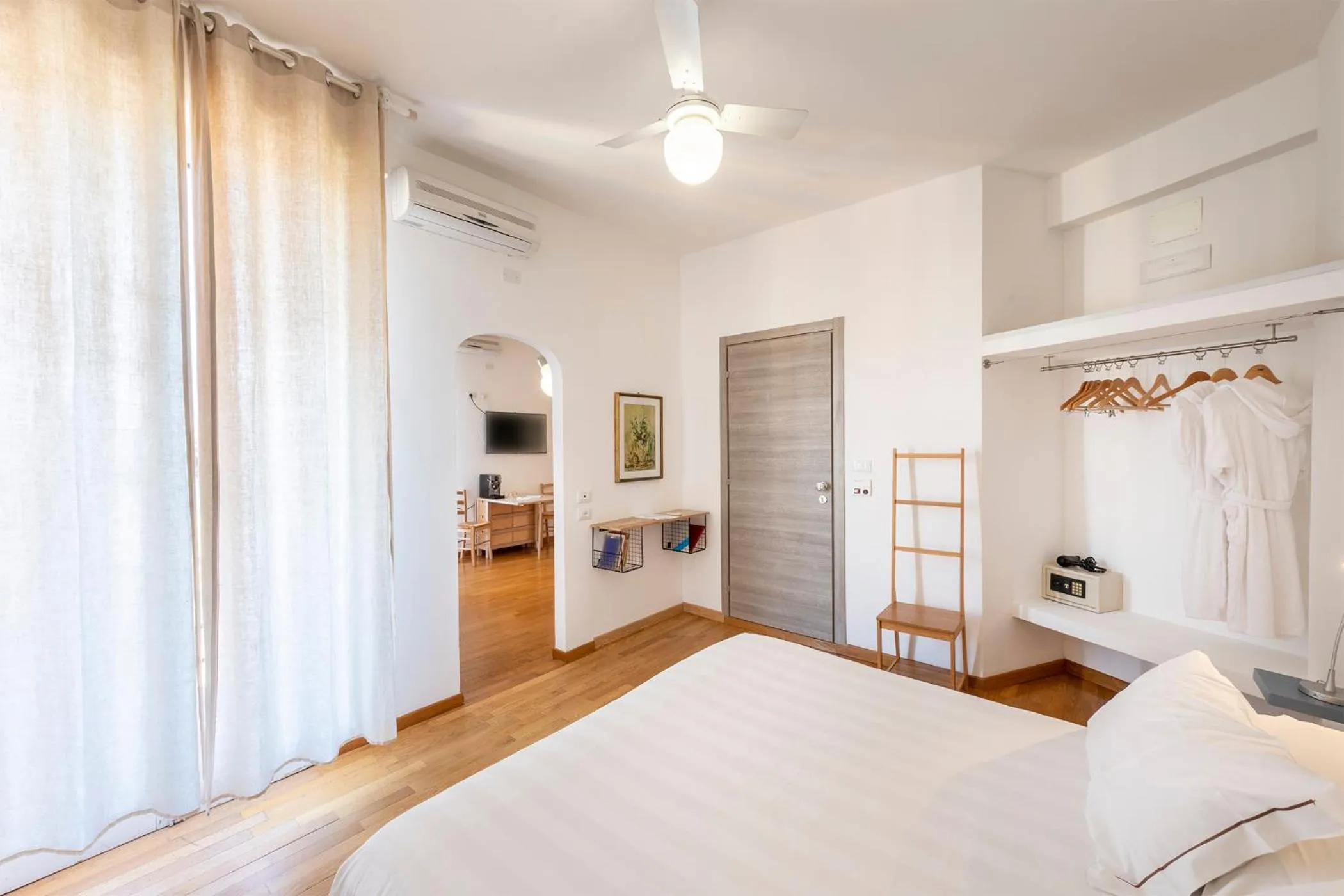 Bed in Hotel San Michele