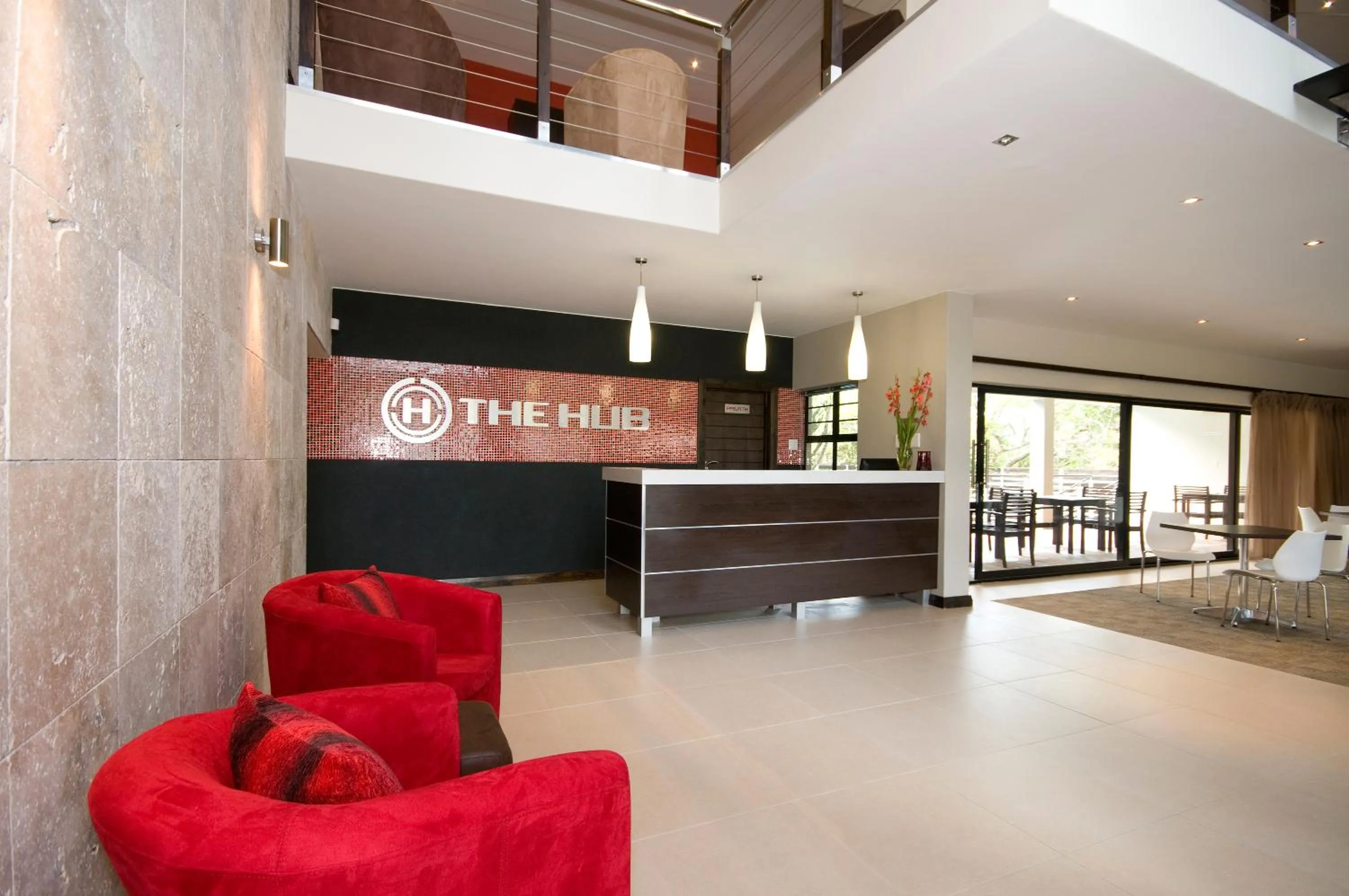 Lobby or reception in The Hub Urban Hotel