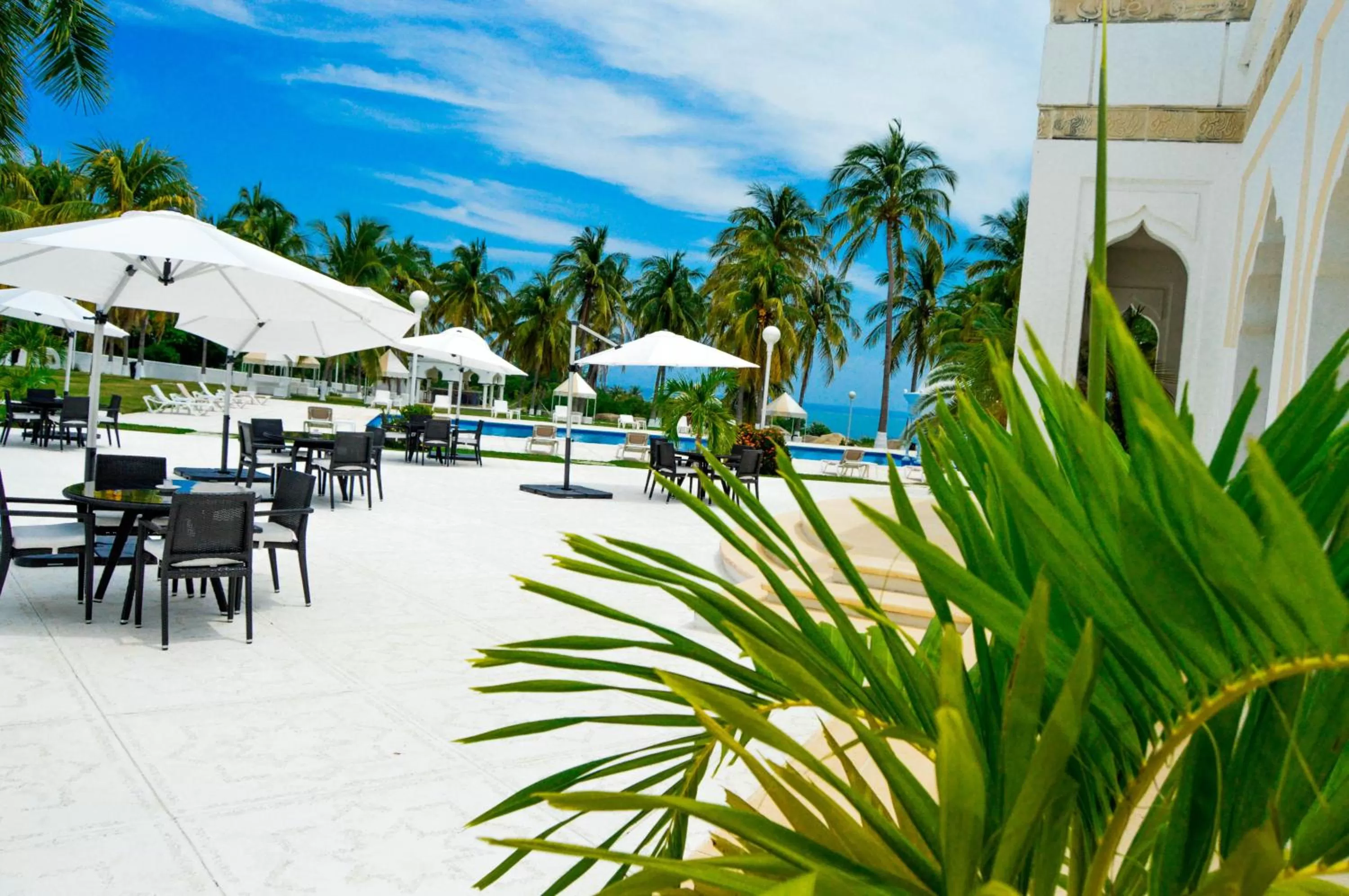Patio in Hotel Aldea del Bazar & Spa