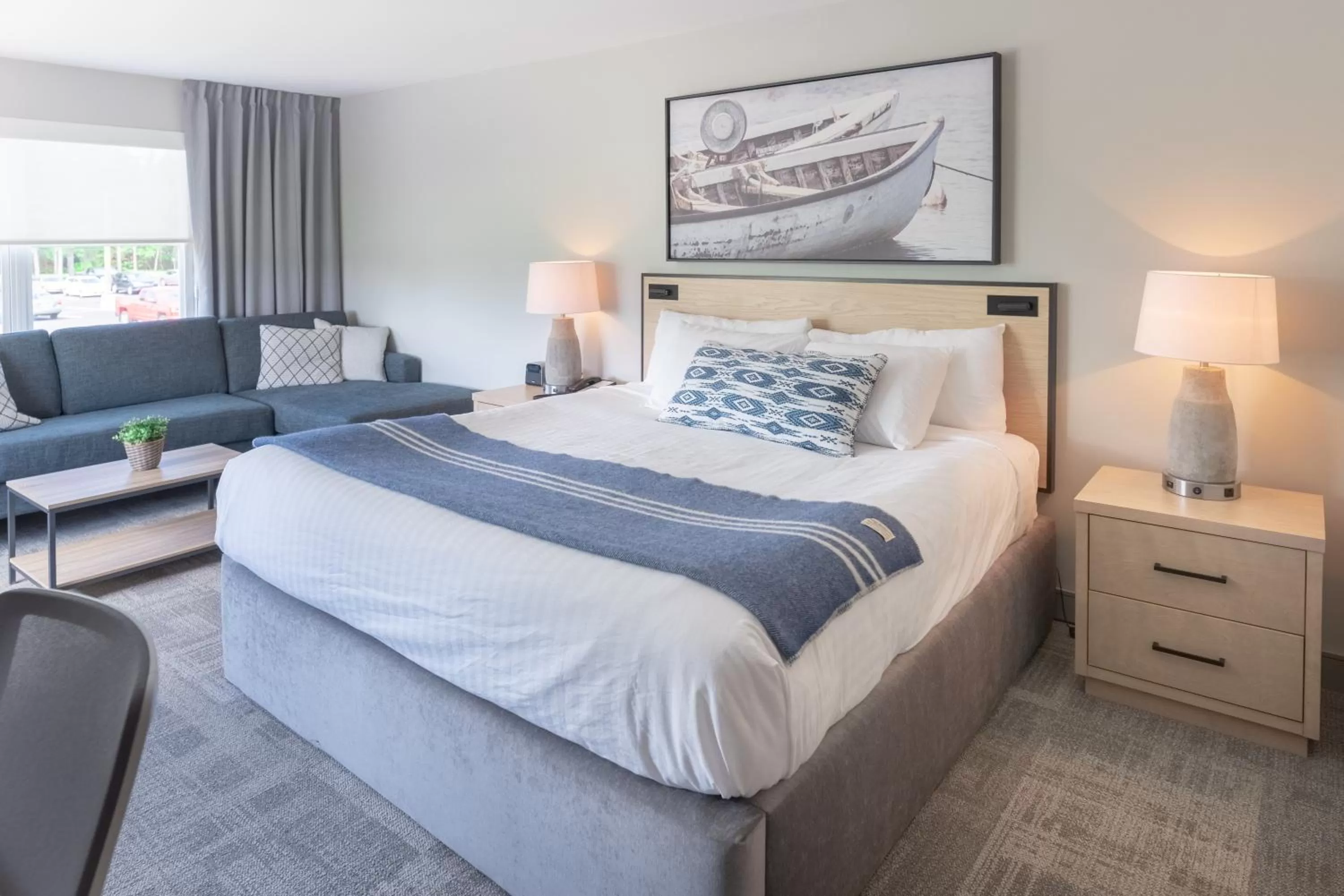 Bed in Mill River Resort