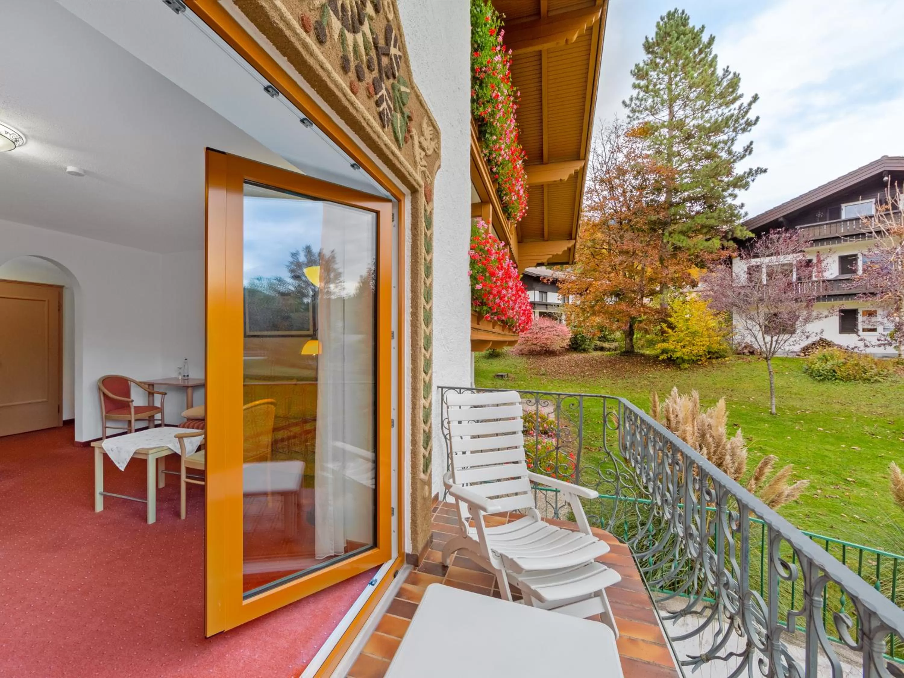 Balcony/Terrace in Landhotel Gabriele