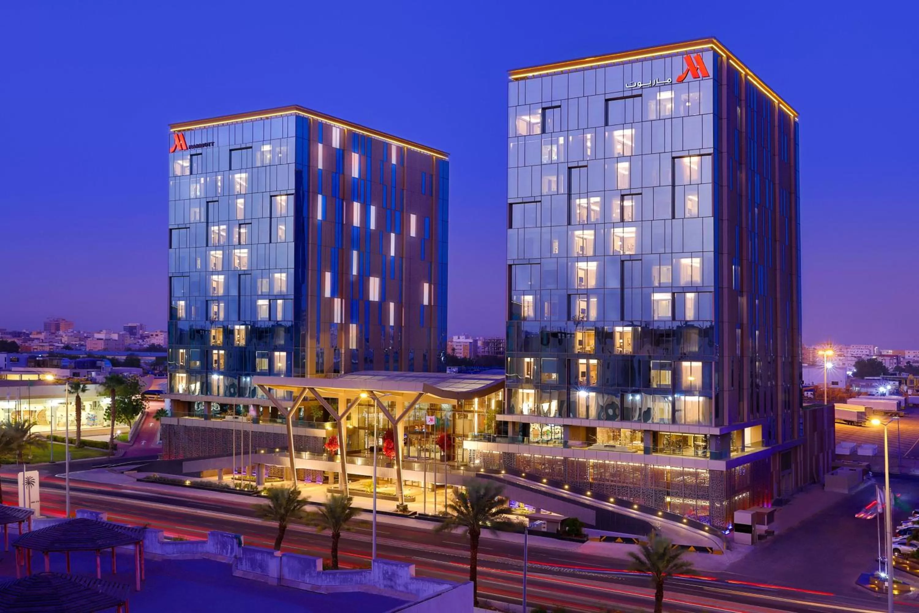Property building in Jeddah Marriott Hotel Madinah Road