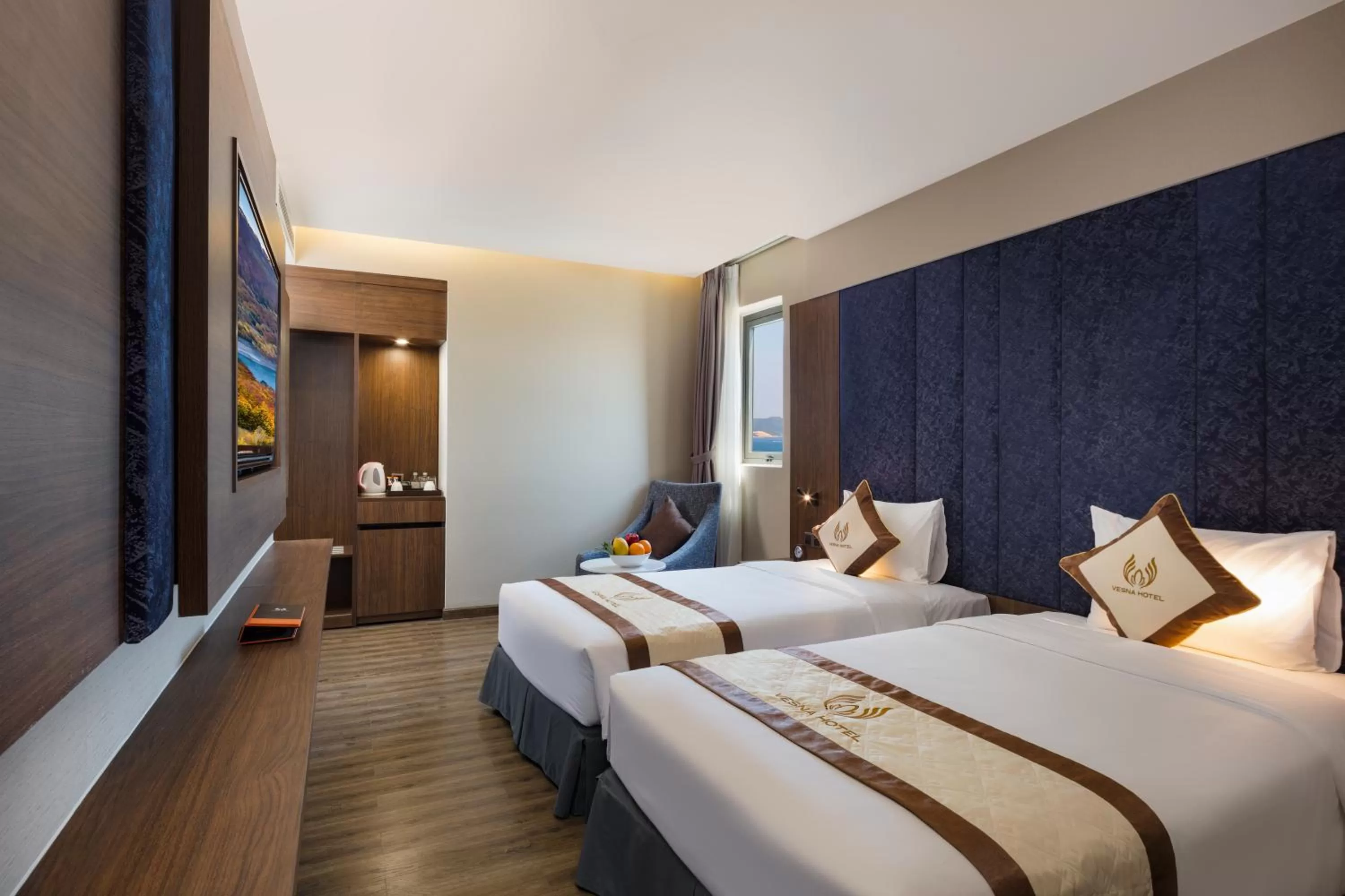 Photo of the whole room, Bed in Vesna Hotel