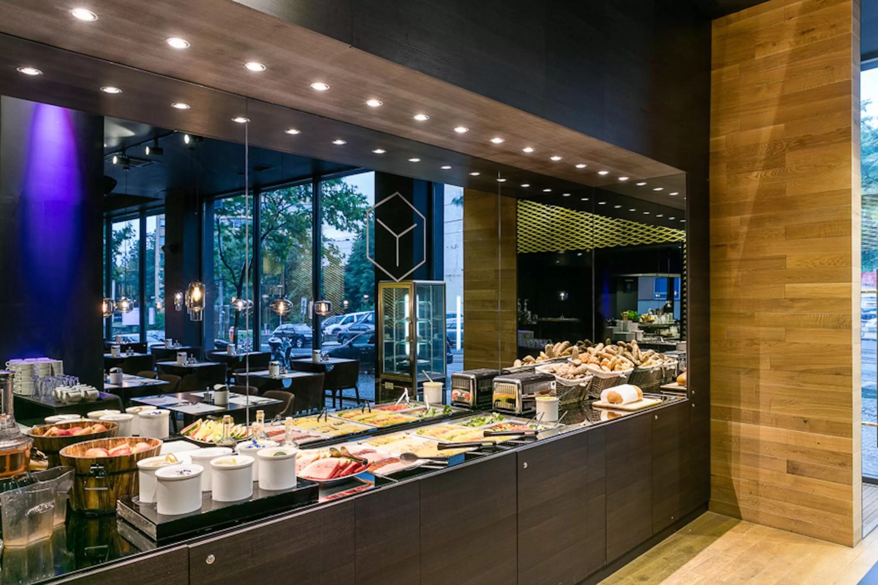 Buffet breakfast in Pytloun Grand Hotel Imperial