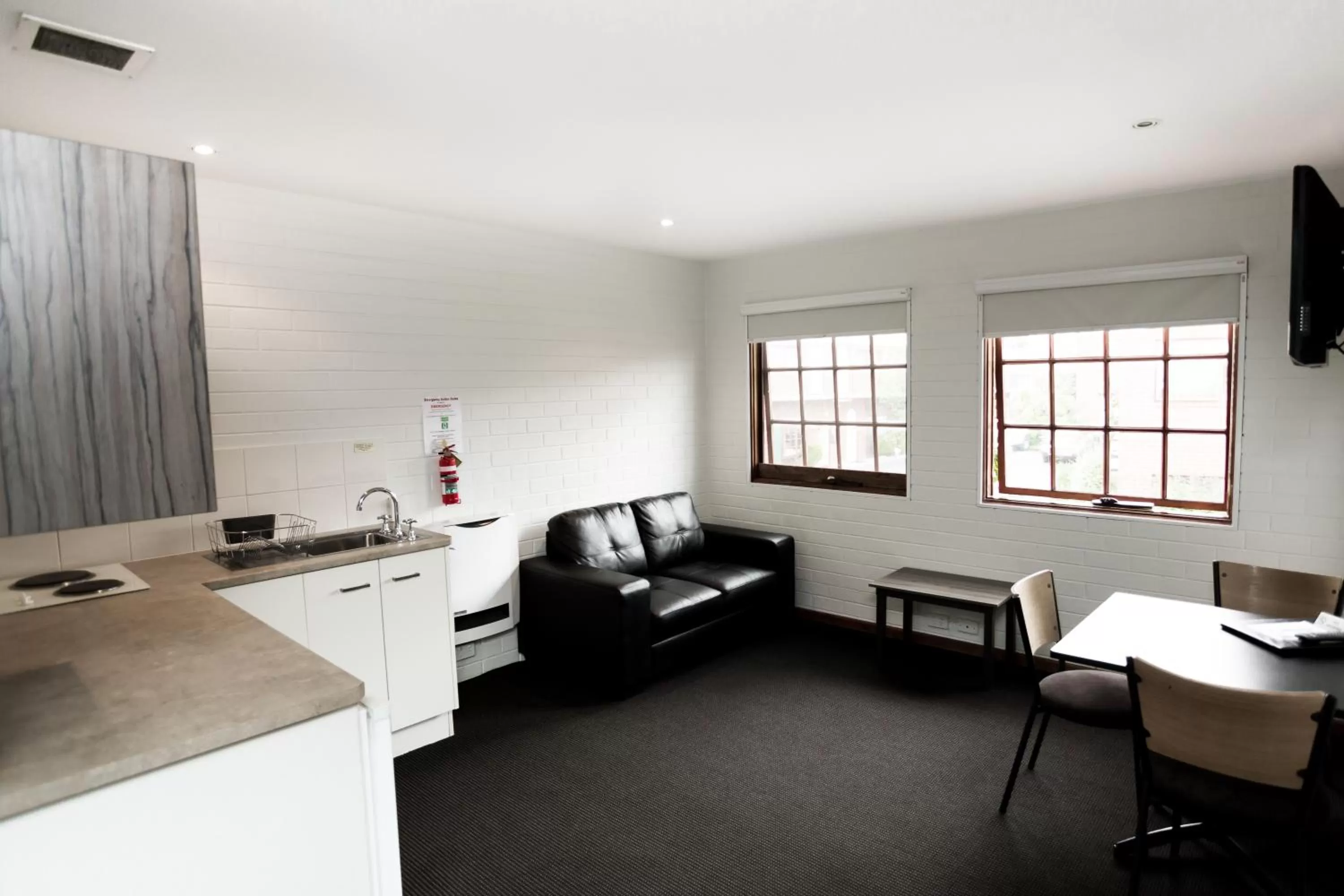 Seating area in Bay Hotel Apartments