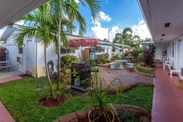 BBQ facilities in Green Seas Motel