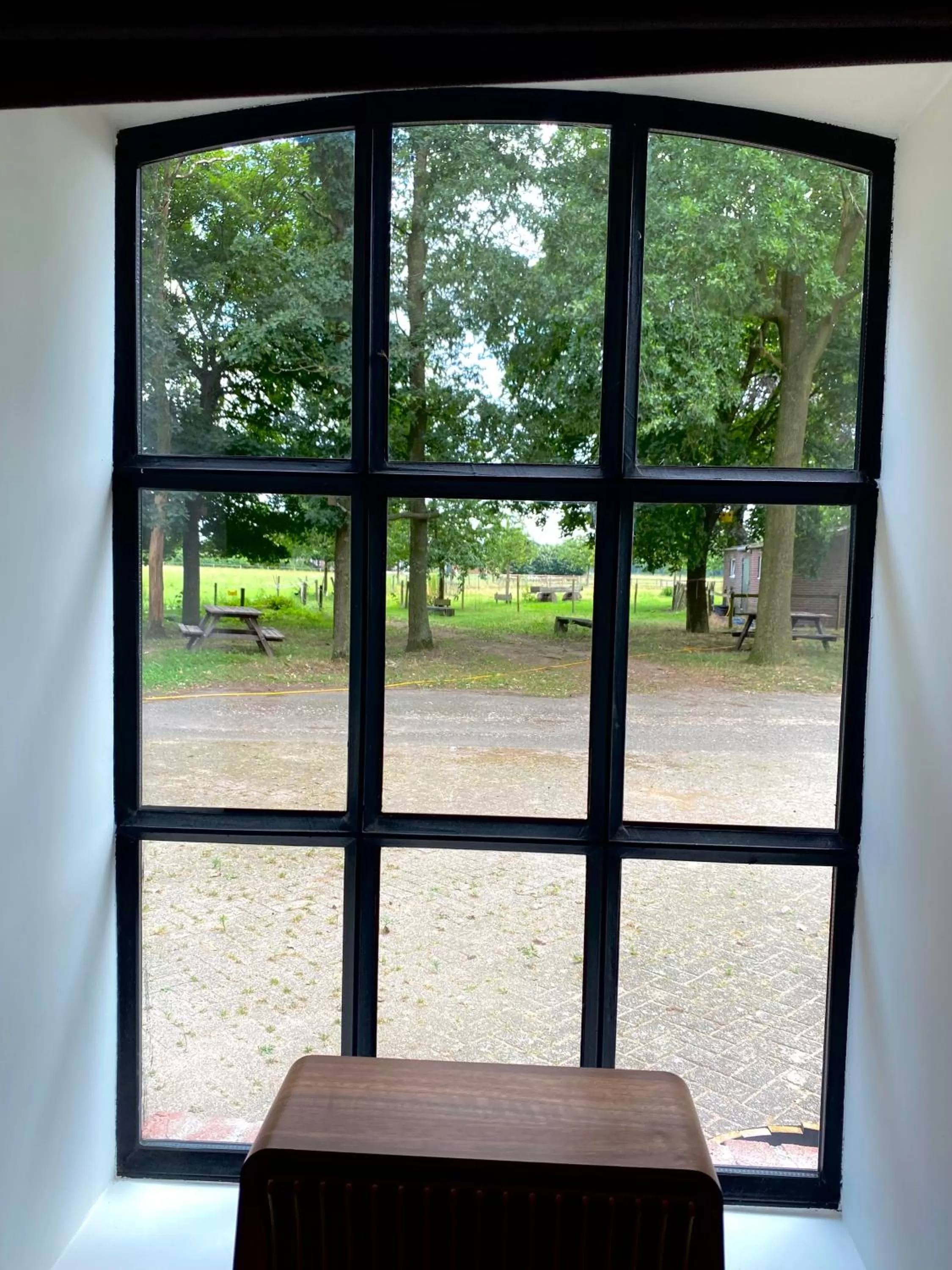 Garden view in De Heeren Hoeve Carpe Diem