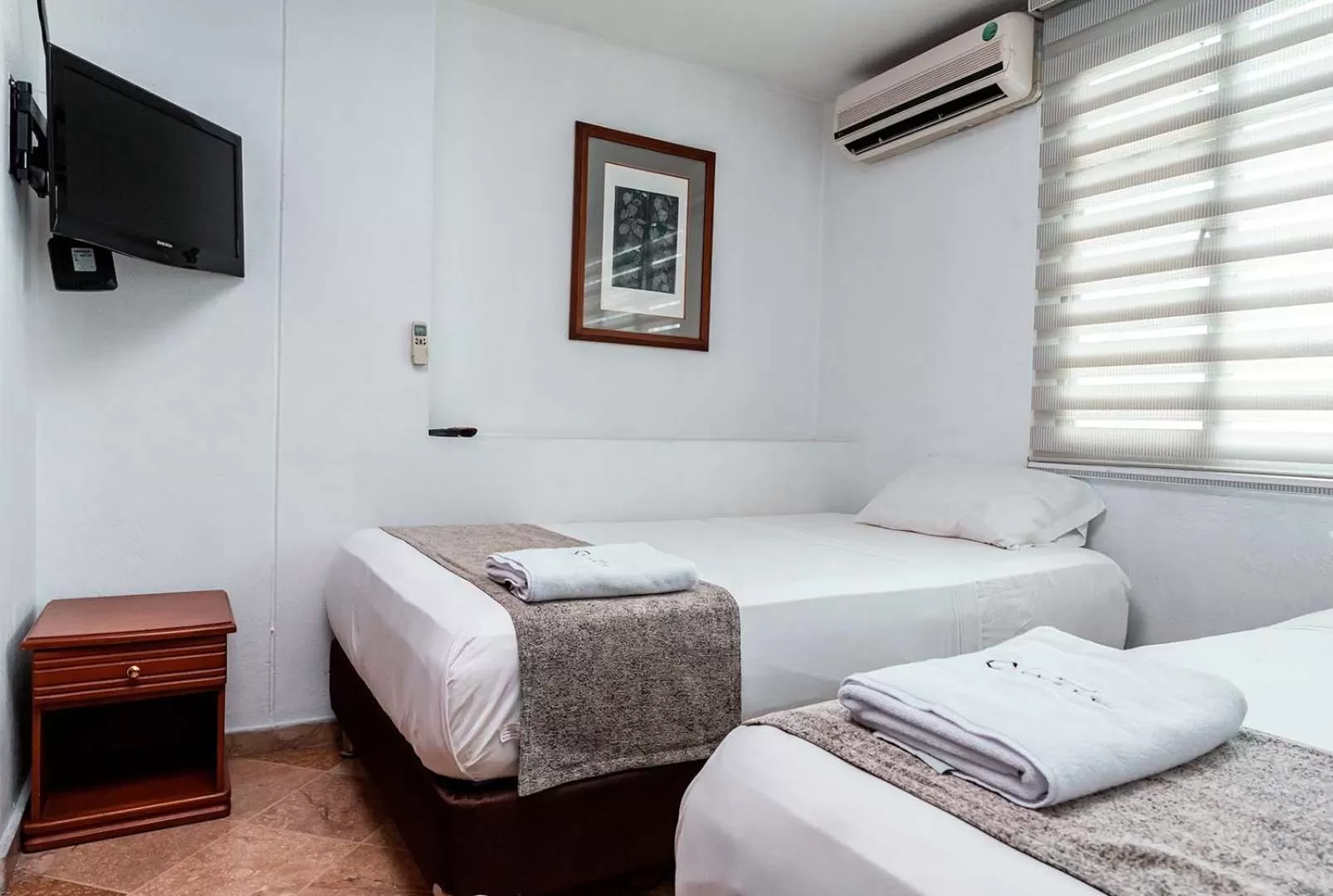 Bed in Hotel Cabo de la Vela Medellin