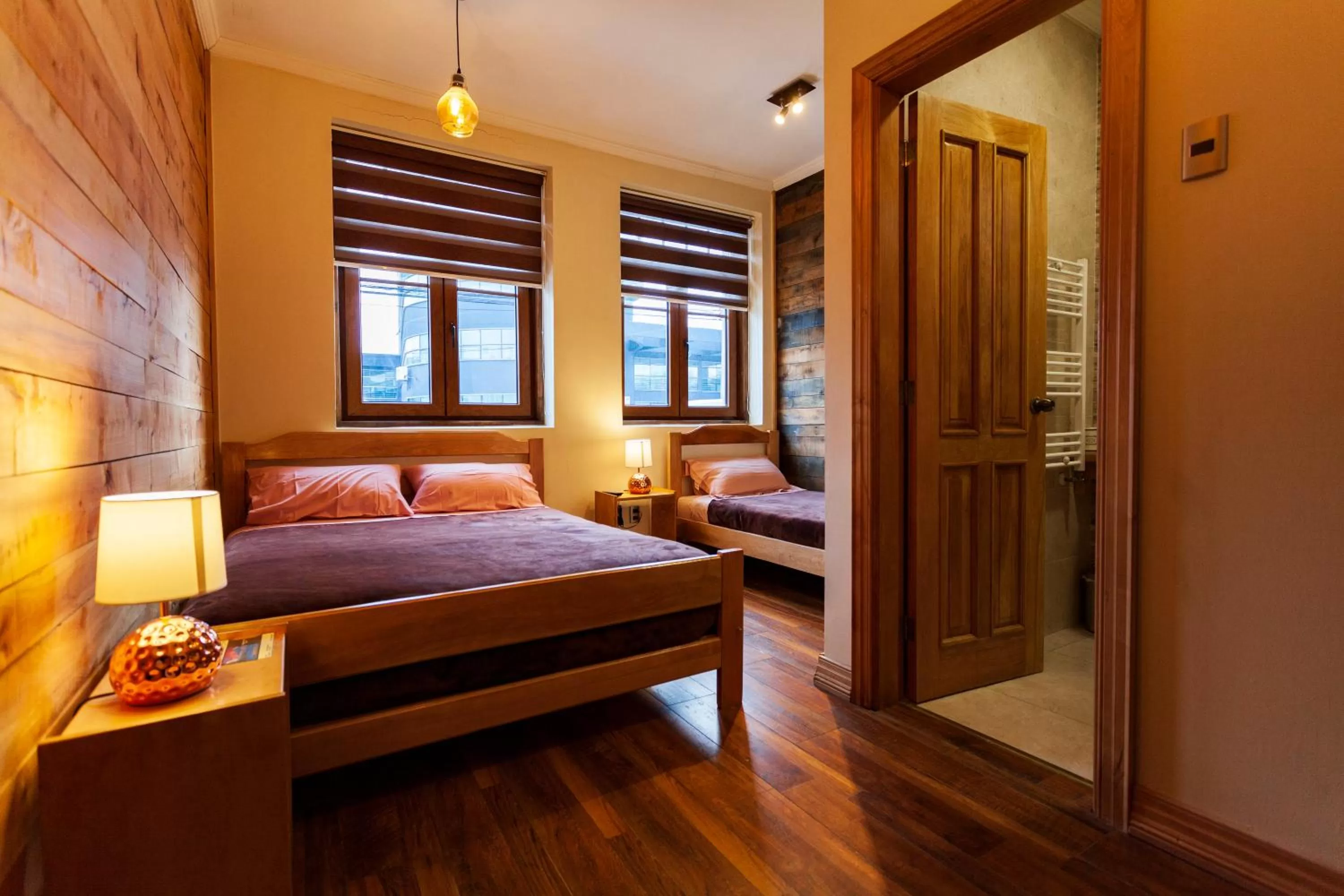 Photo of the whole room, Bed in Hostal Boutique Patagonia Mística