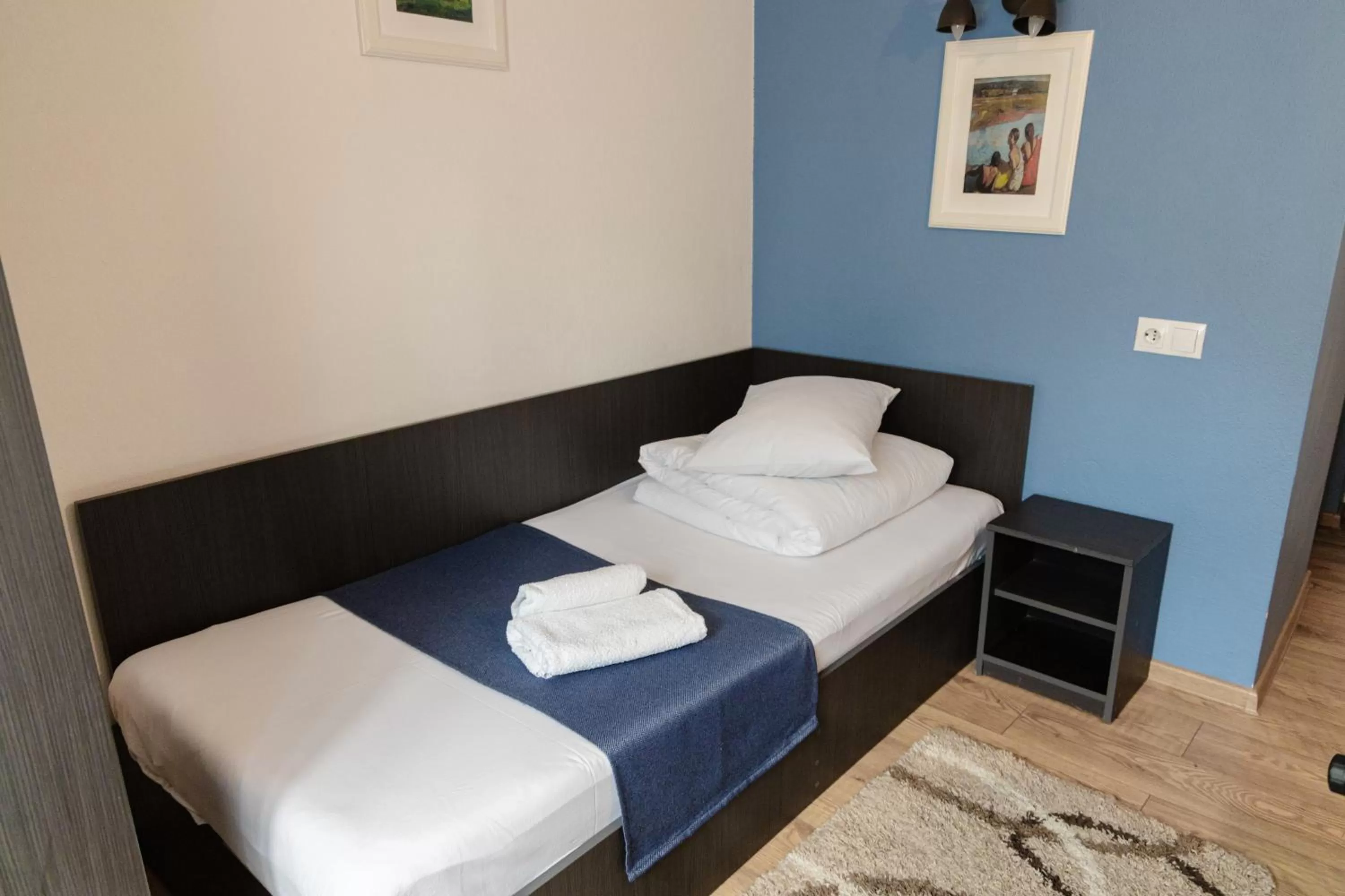 Bed in Pensiunea Pictorilor