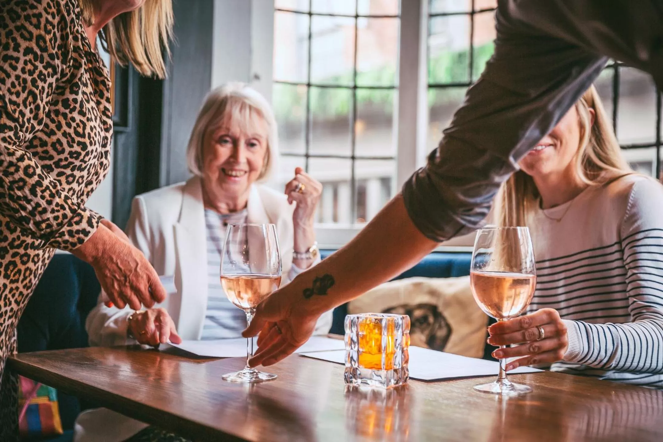 Staff in Rose & Crown Inn