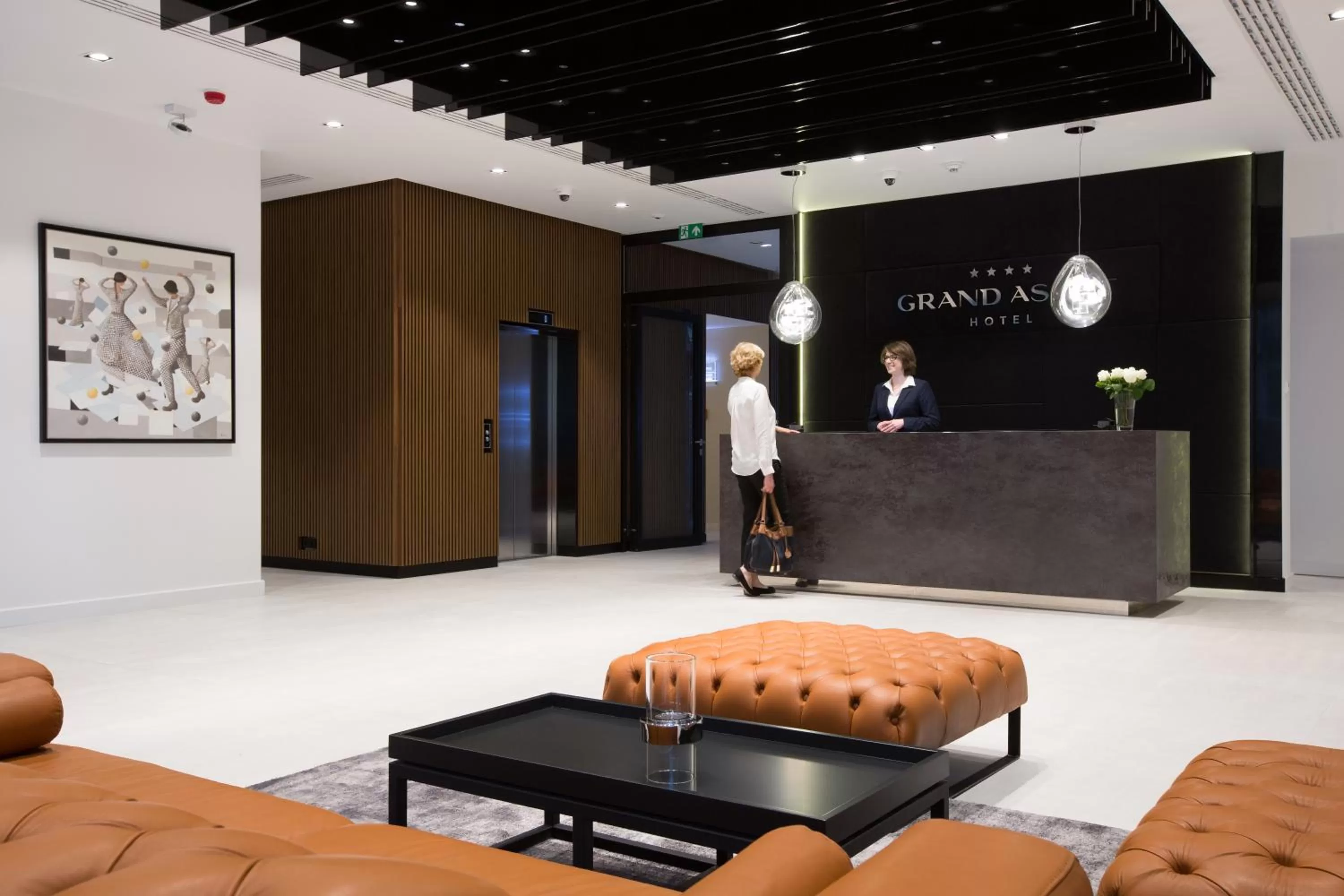 Staff in Grand Ascot Hotel