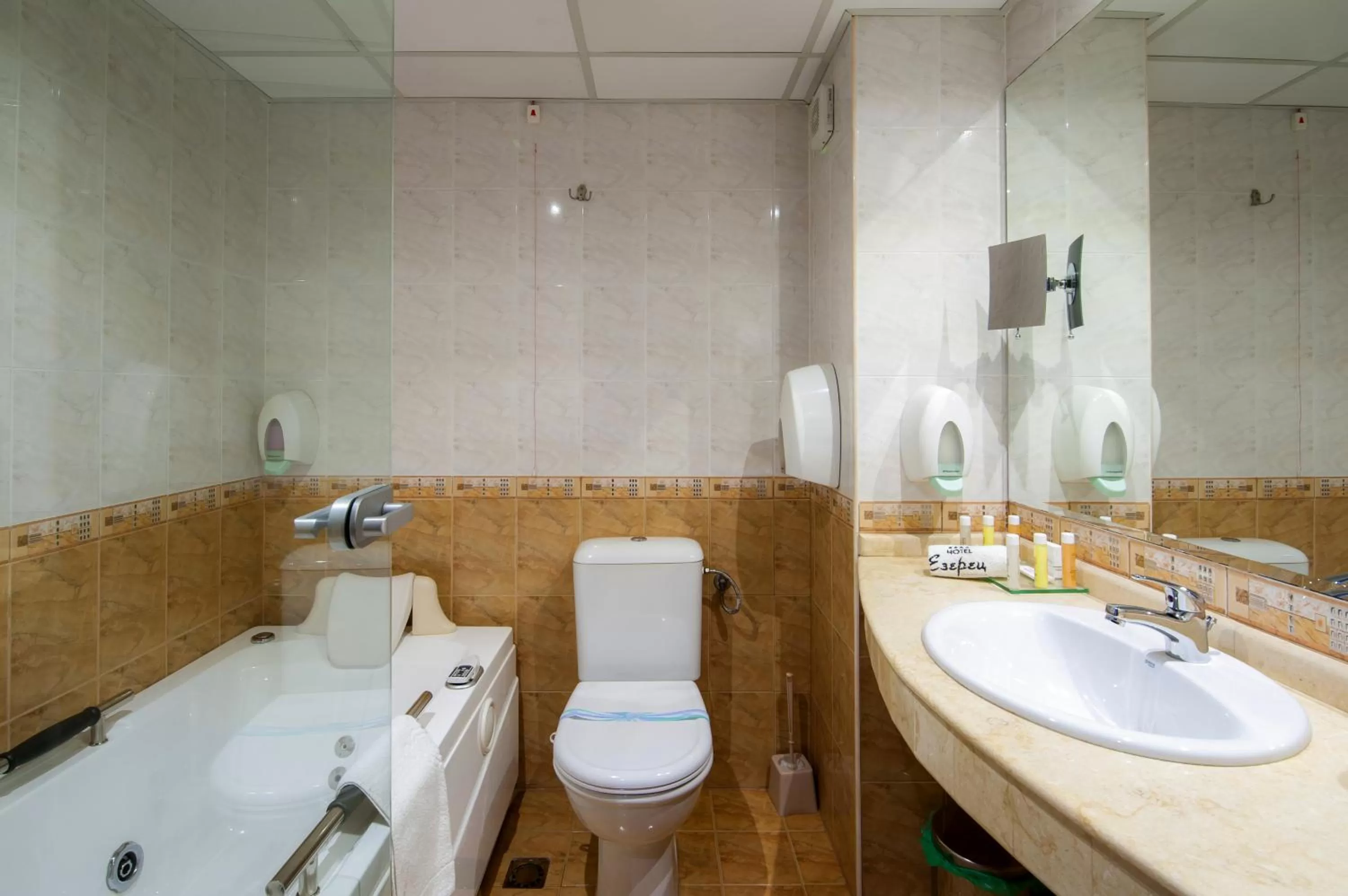 Bathroom in Spa Hotel Ezeretz Blagoevgrad