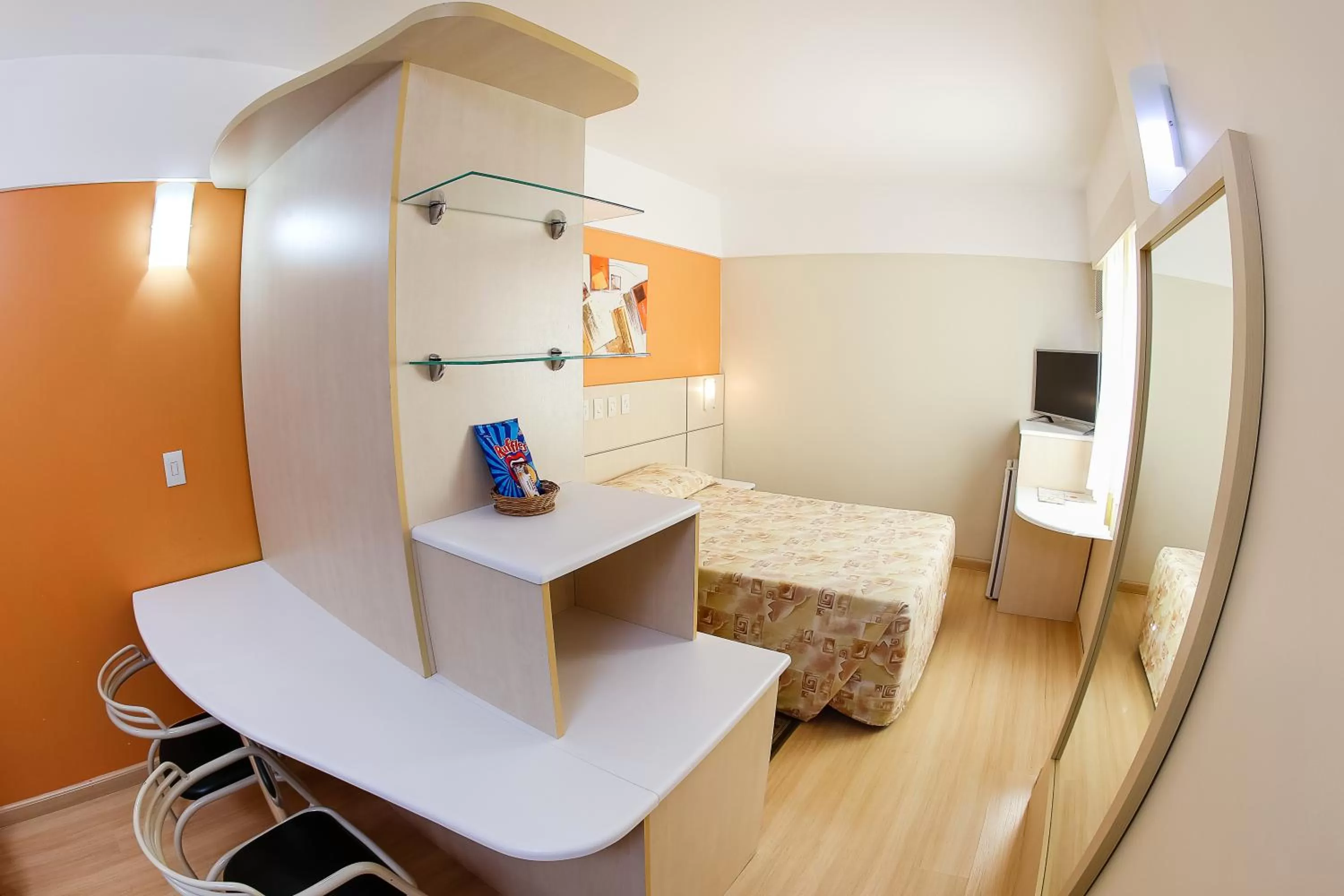 Bedroom, Bed in Hotel Metropolitan Canoas