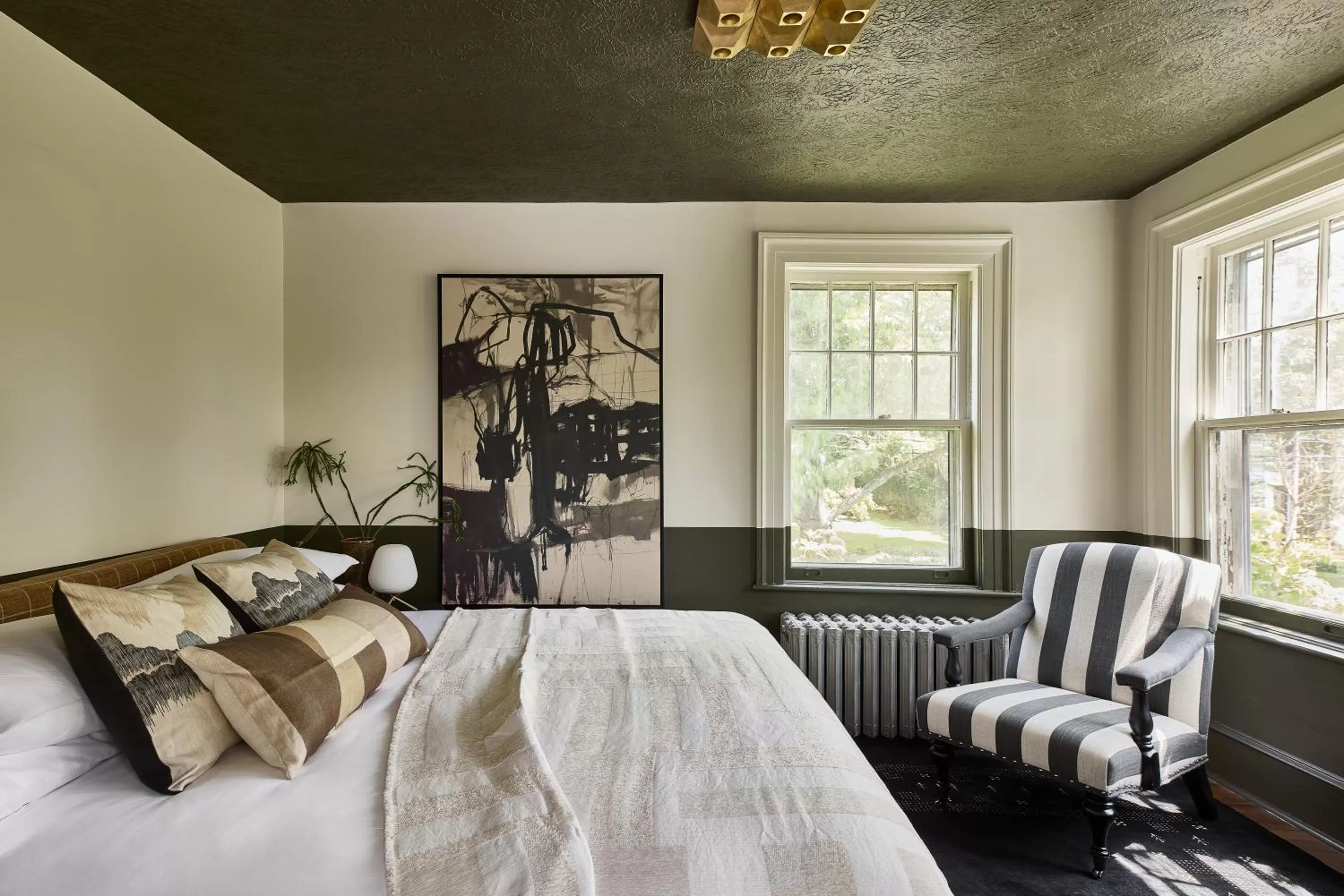 Bed in Blind Tiger Asheville