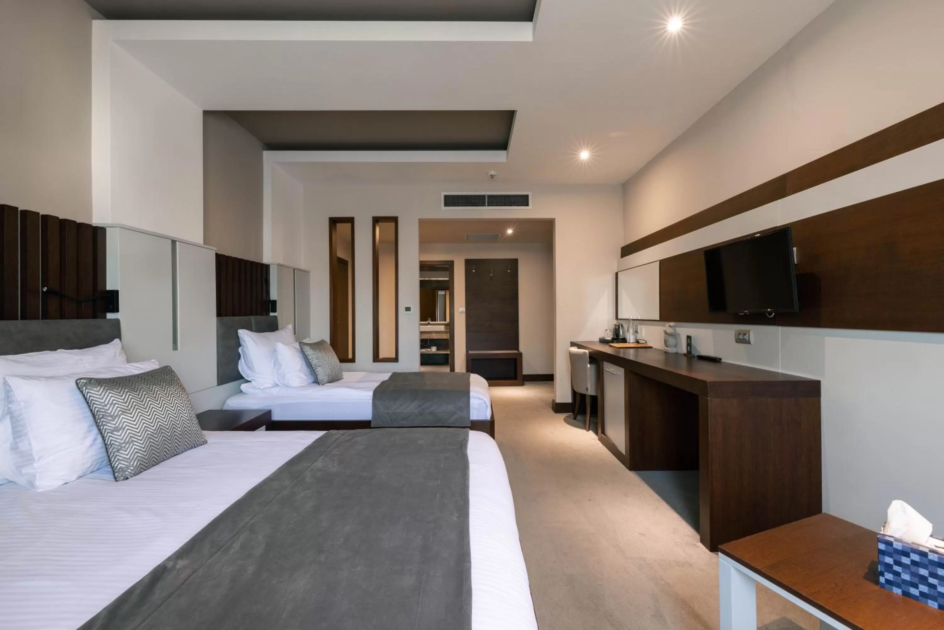 TV/Entertainment Center in Hotel Prishtina