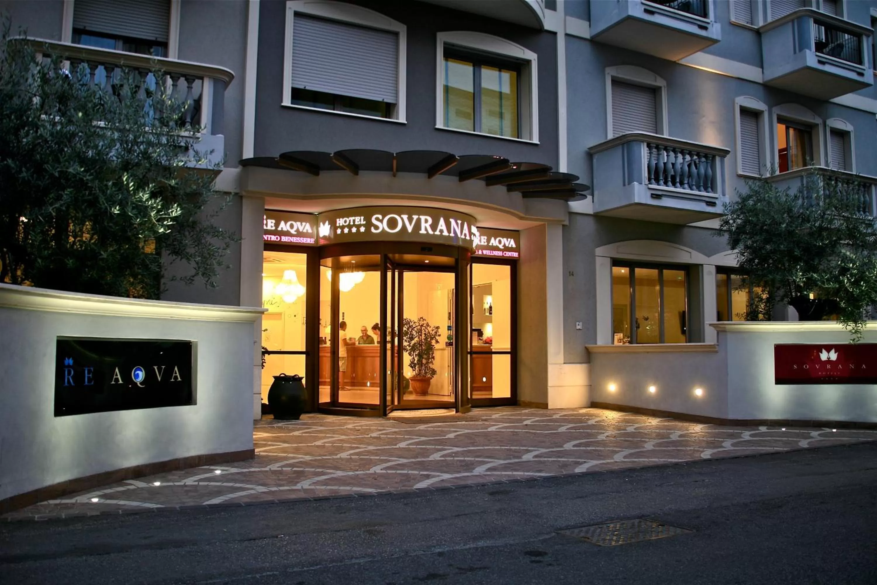 Facade/entrance in Sovrana Hotel & SPA