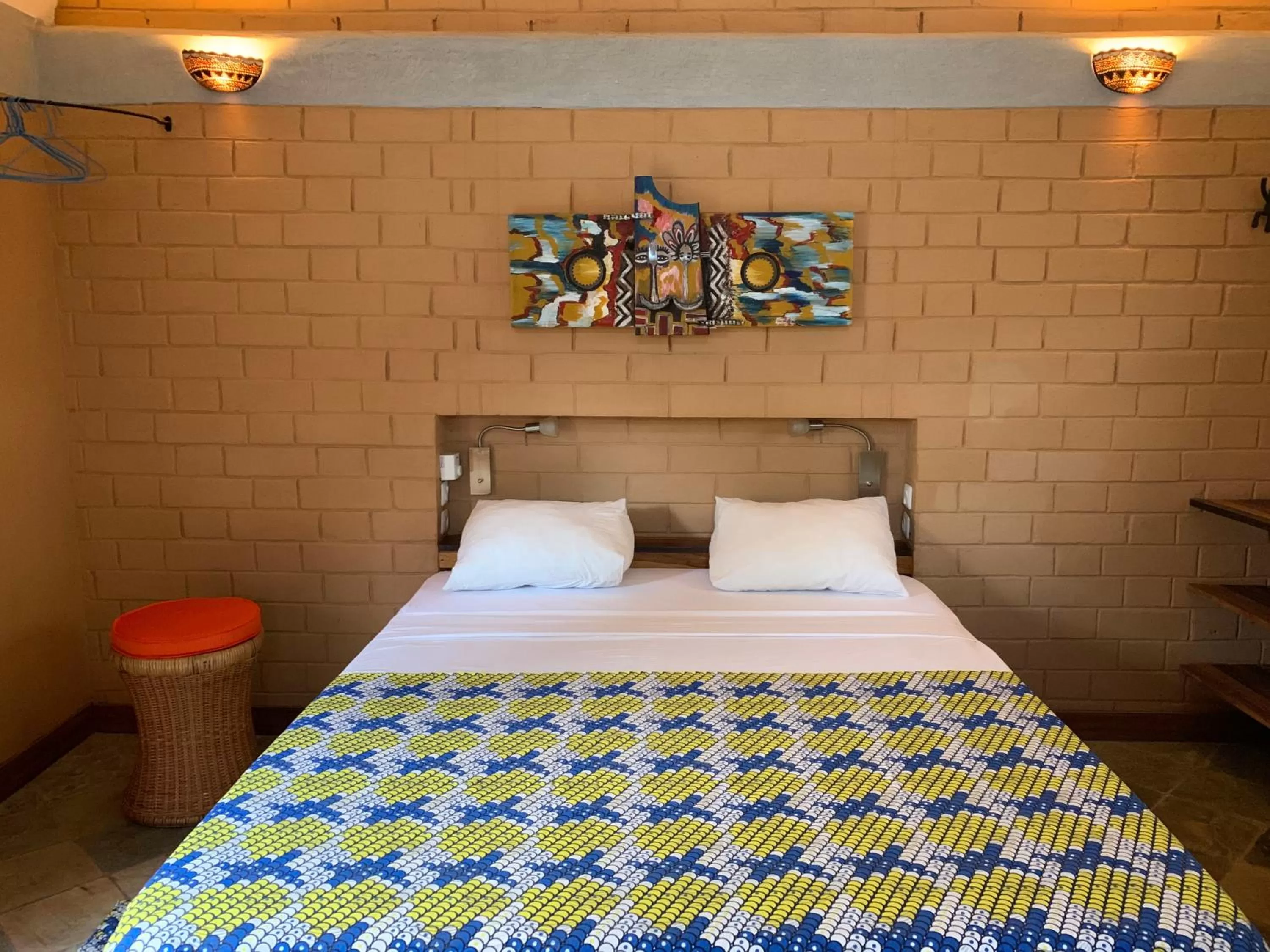 Bed in Hôtel Amédzépé