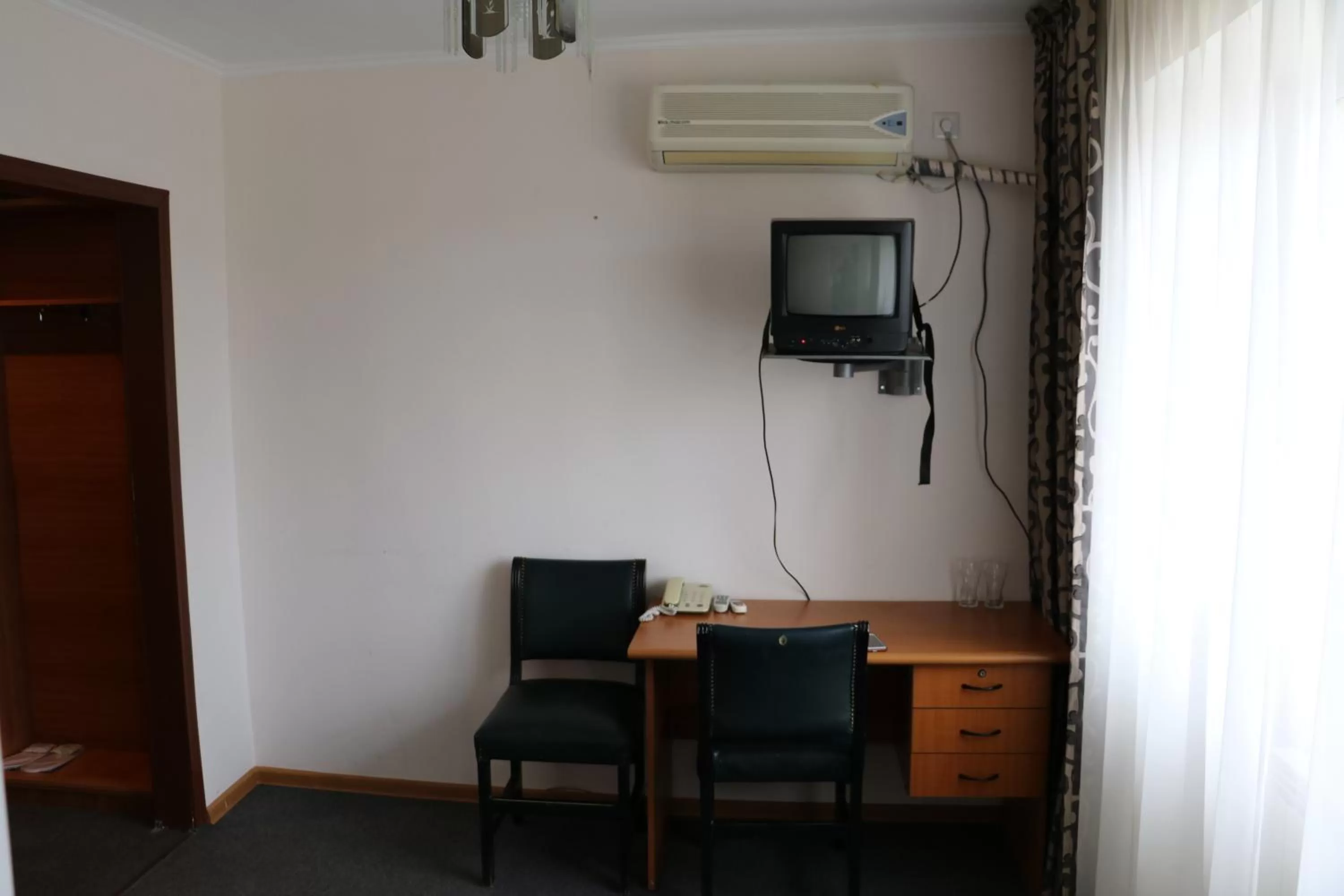 Shower, TV/Entertainment Center in Aktau Hotel