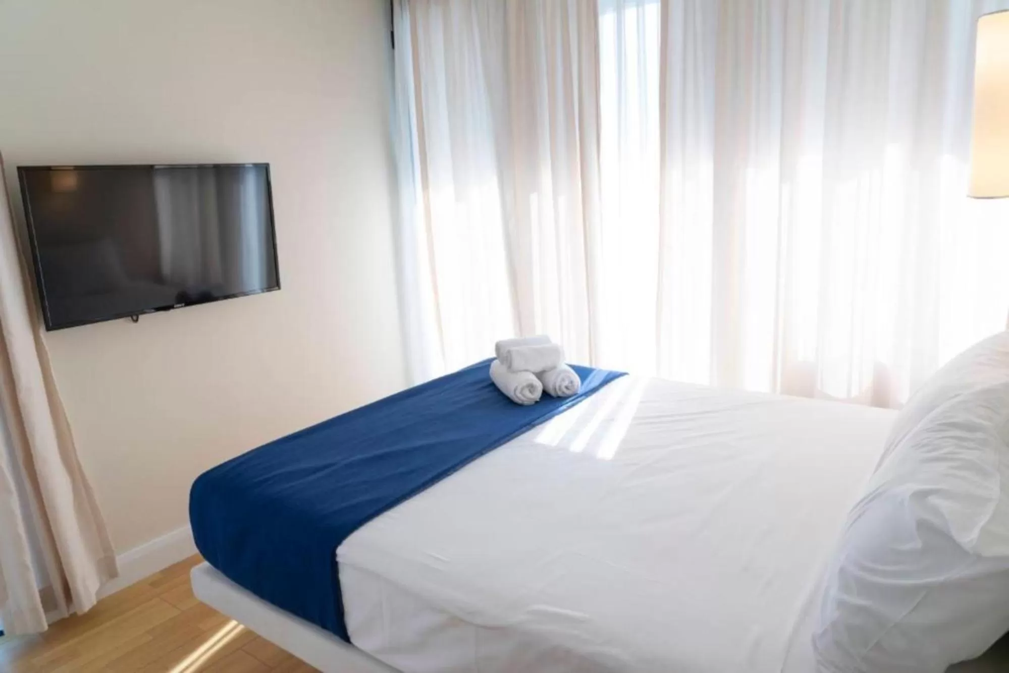 Bed in Special Apartments In Orbi City Batumi
