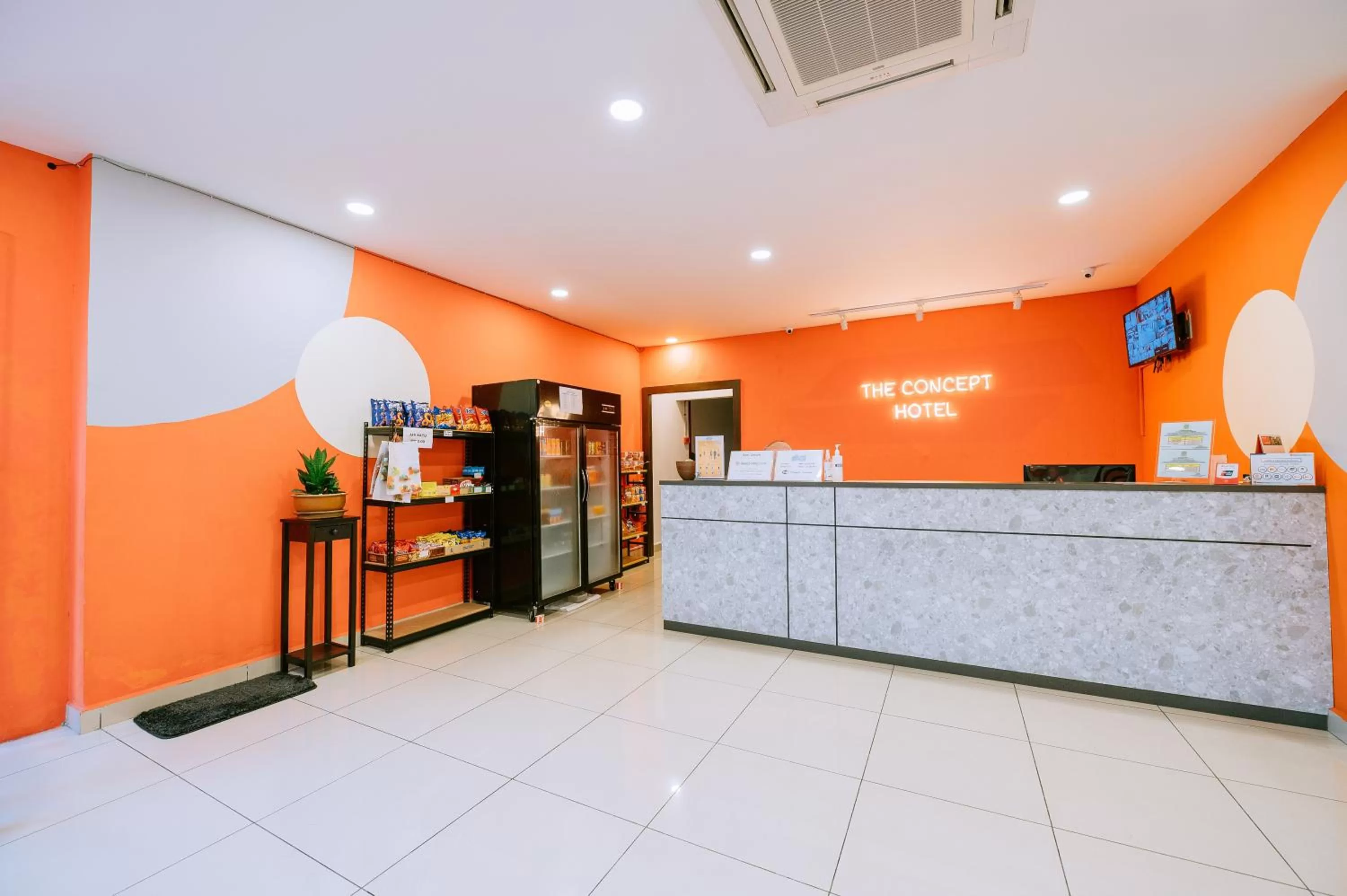 Lobby or reception in The Concept Hotel Langkawi