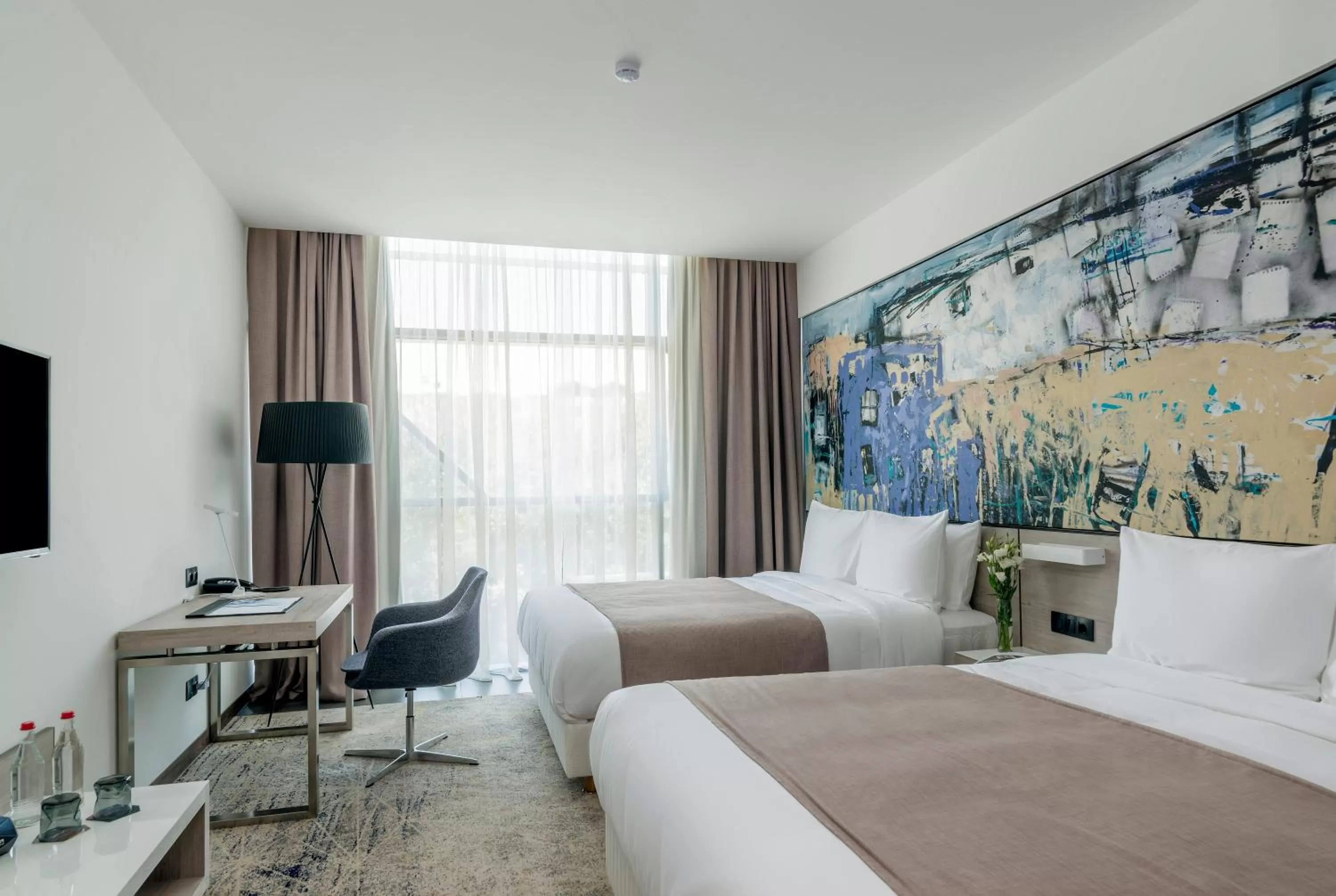 Photo of the whole room, Bed in Messier 53 Hotel Yerevan