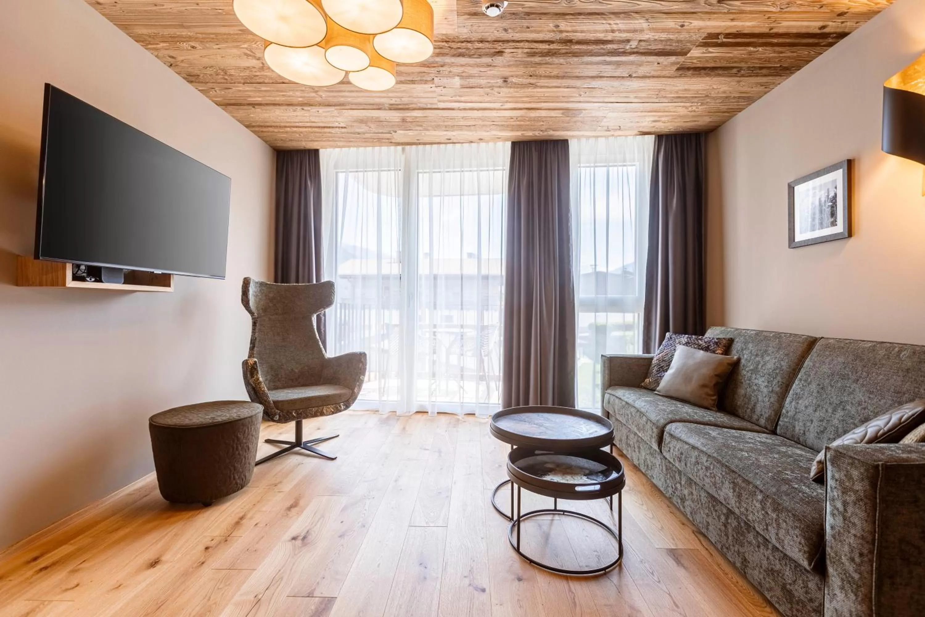 Living room in Zillertal Suites Fügen by ALPS RESORTS