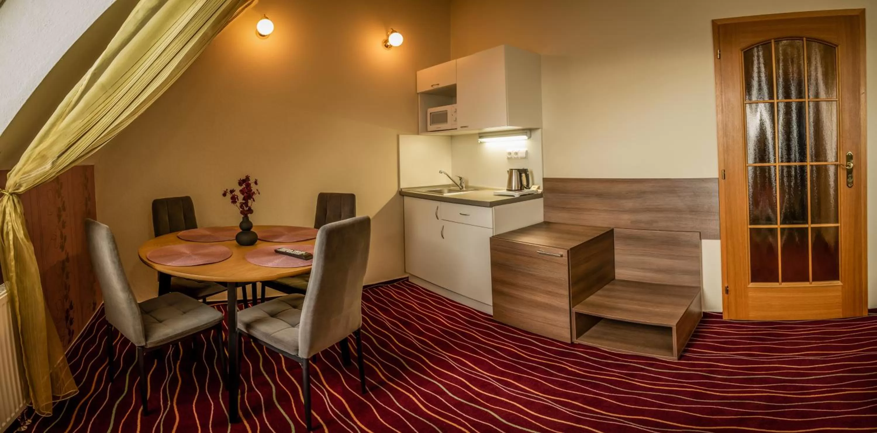 Kitchen or kitchenette in Hotel Brixen