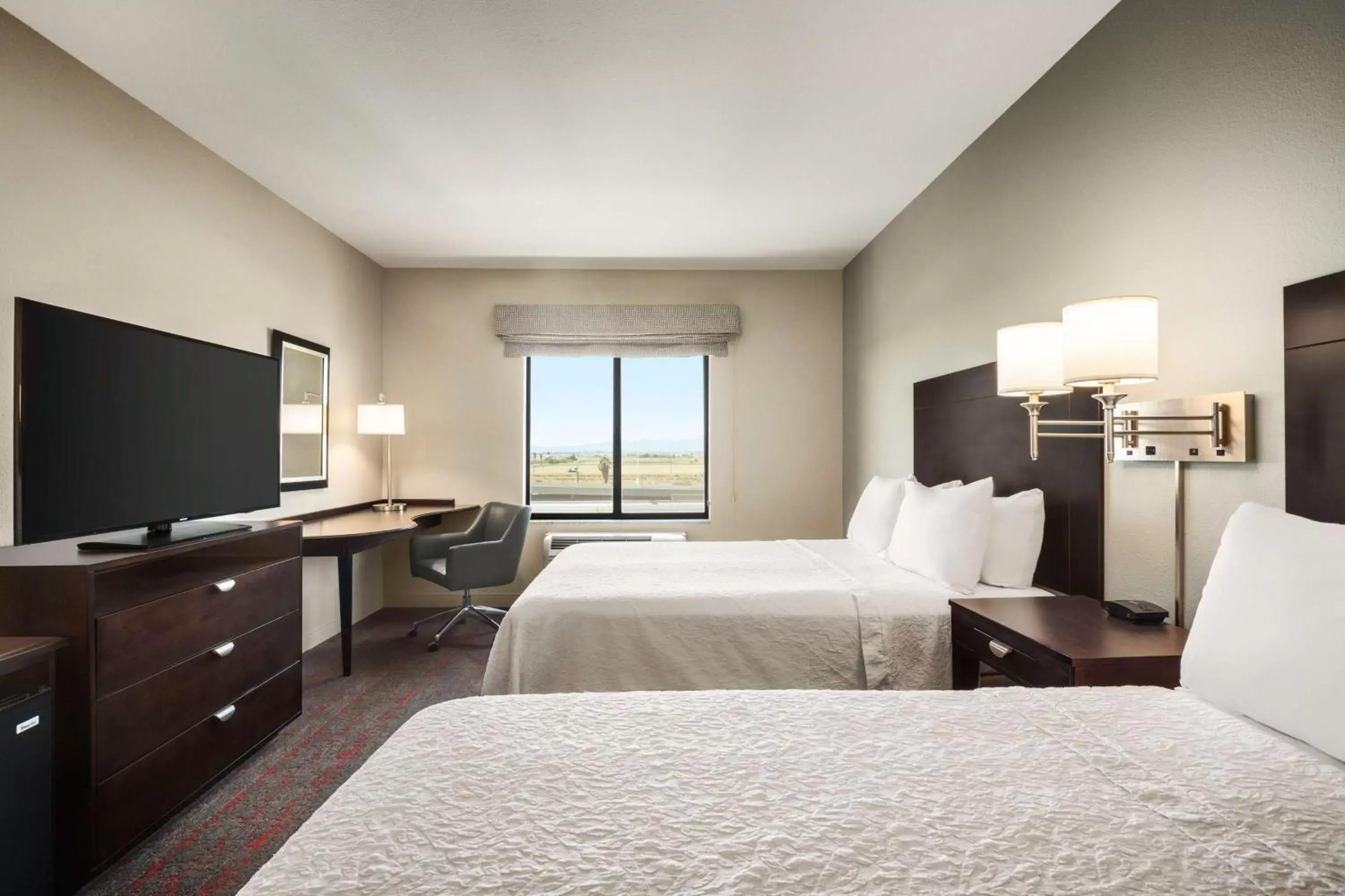 Room with Two Queen Beds - Non-Smoking in Hampton Inn & Suites Phoenix Glendale-Westgate Room with Two Queen Beds - Non-Smoking in Hampton Inn & Suites Phoenix Glendale-Westgate