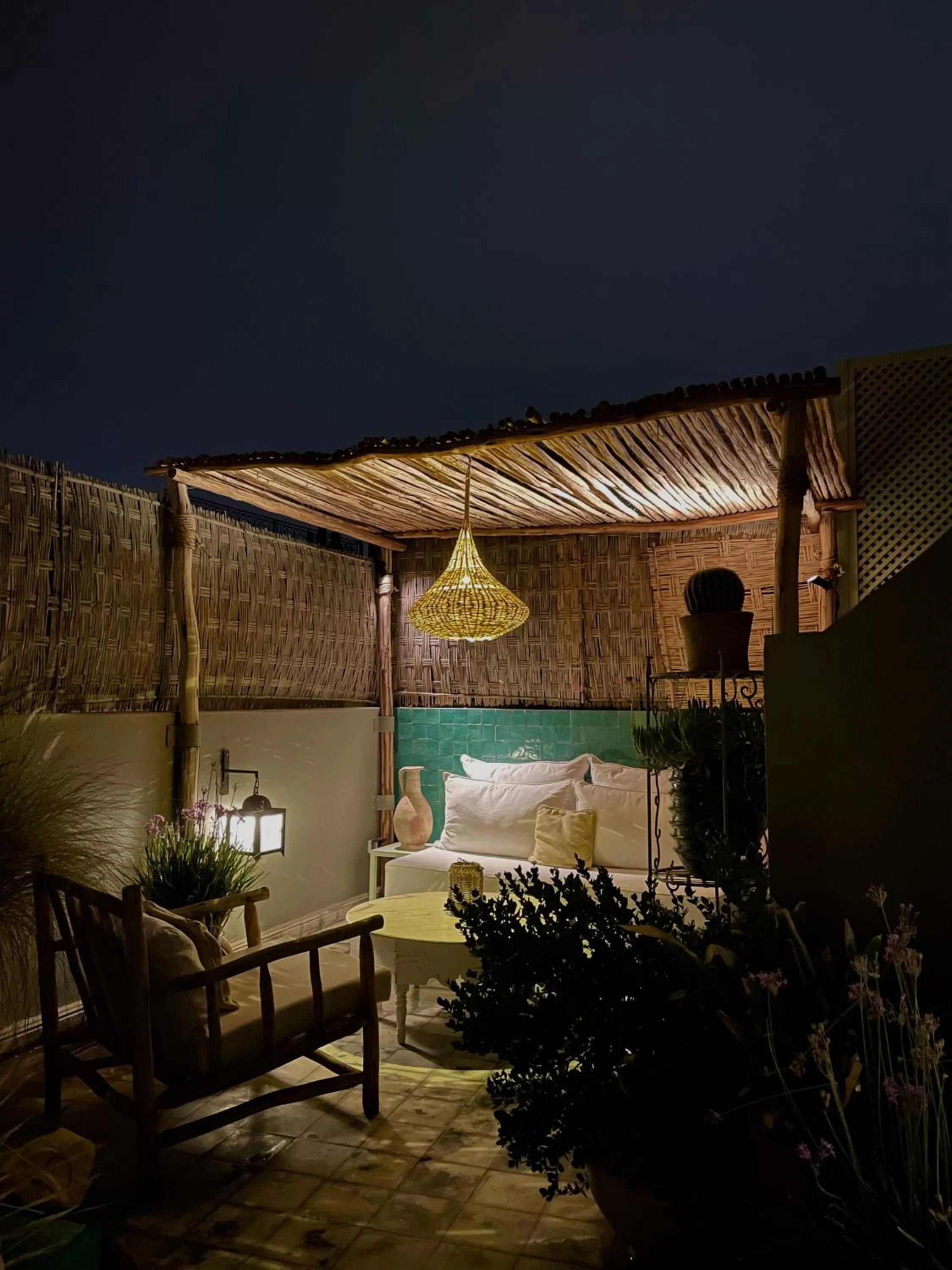 Balcony/Terrace in Riad Dar Chacha