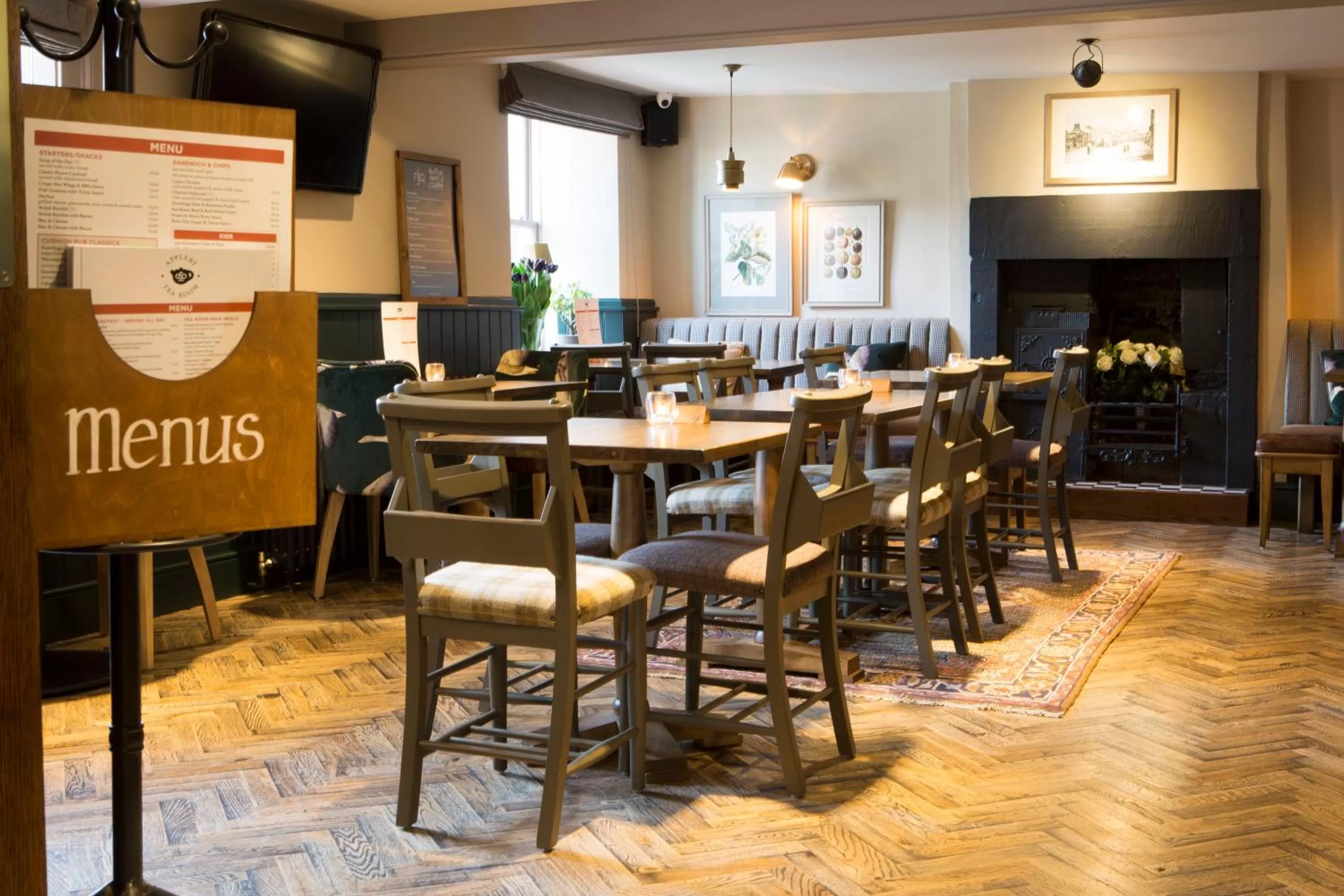 Restaurant/places to eat in Crown and Cushion Appleby